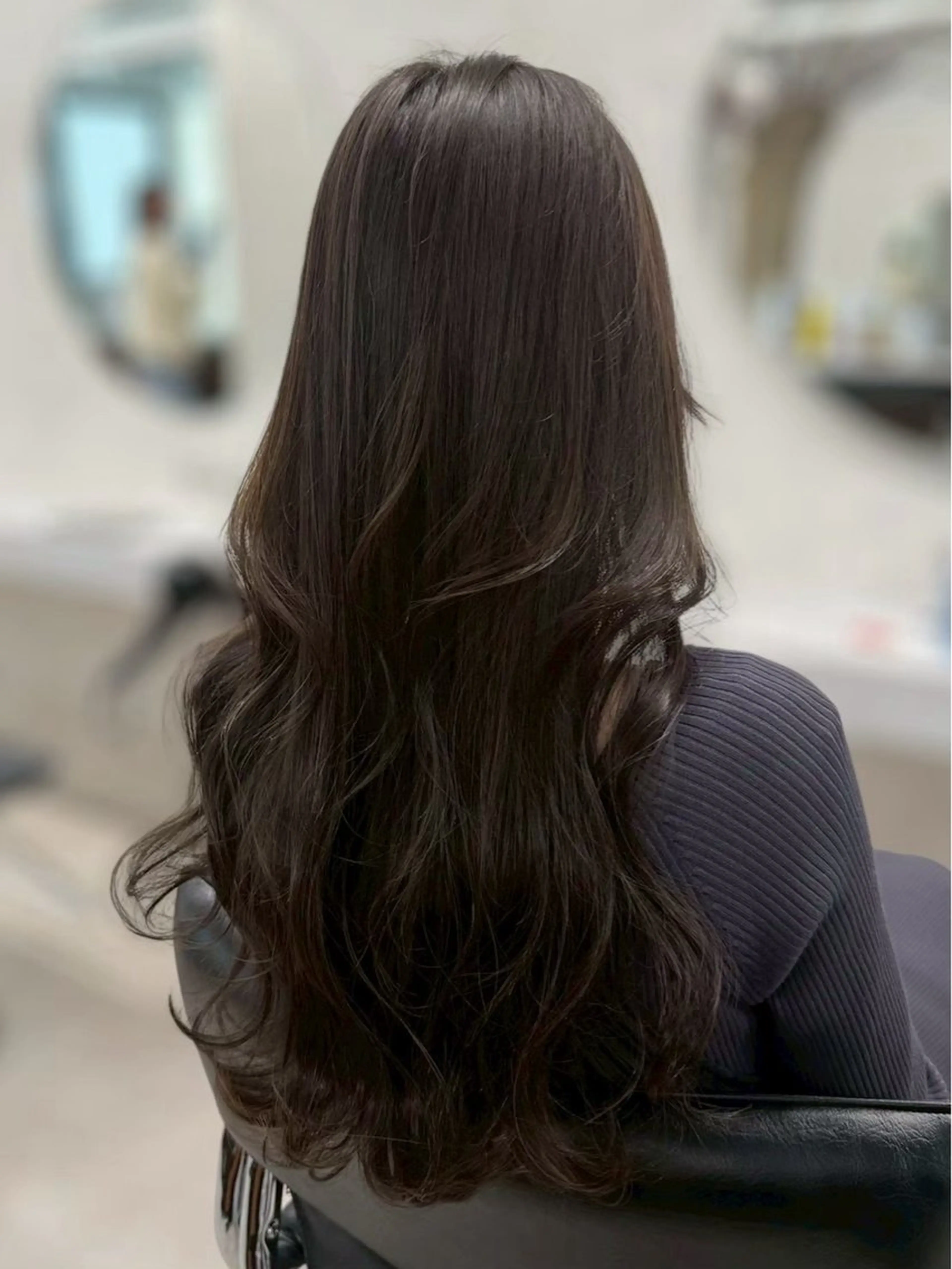 ロング 田渊 日菜のヘアスタイル