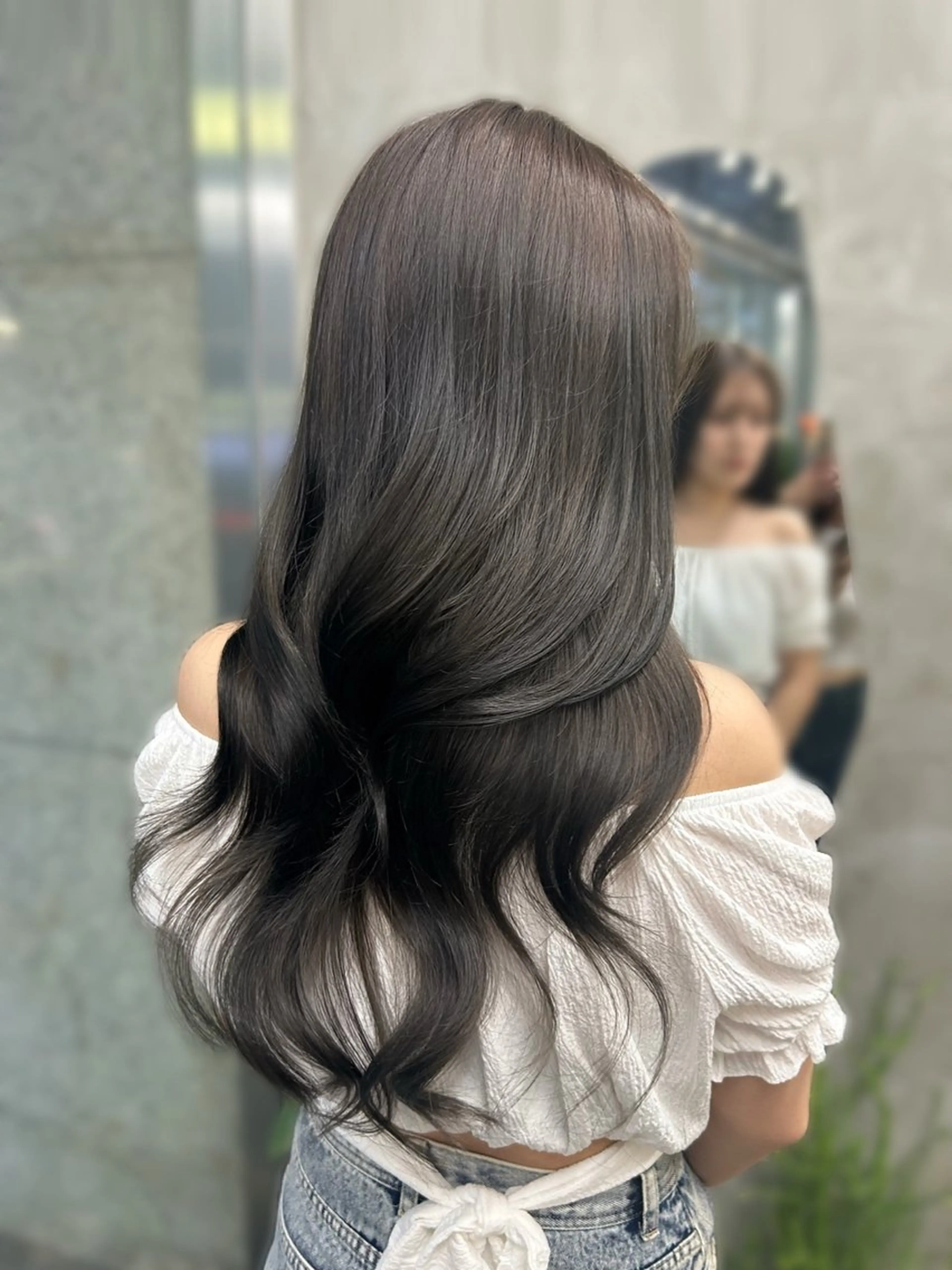 ロング カラー ヘアカラー さわ 🫧🎀のヘアスタイル