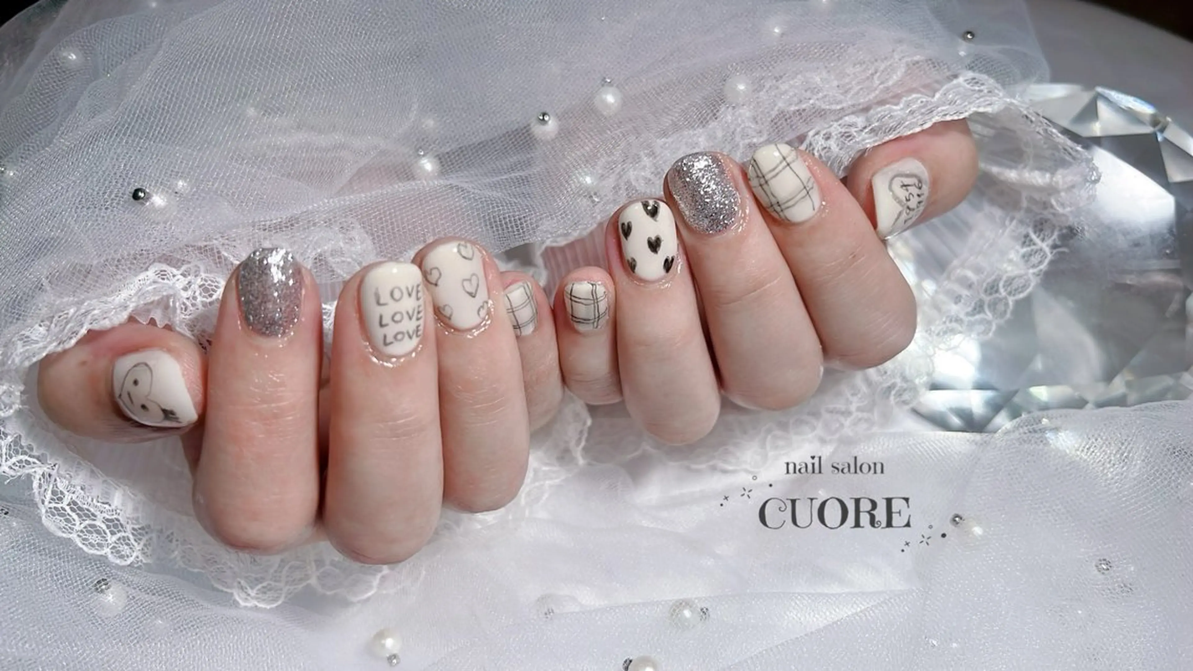 ネイル 韓国ネイル nail salon CUOREのネイルデザイン