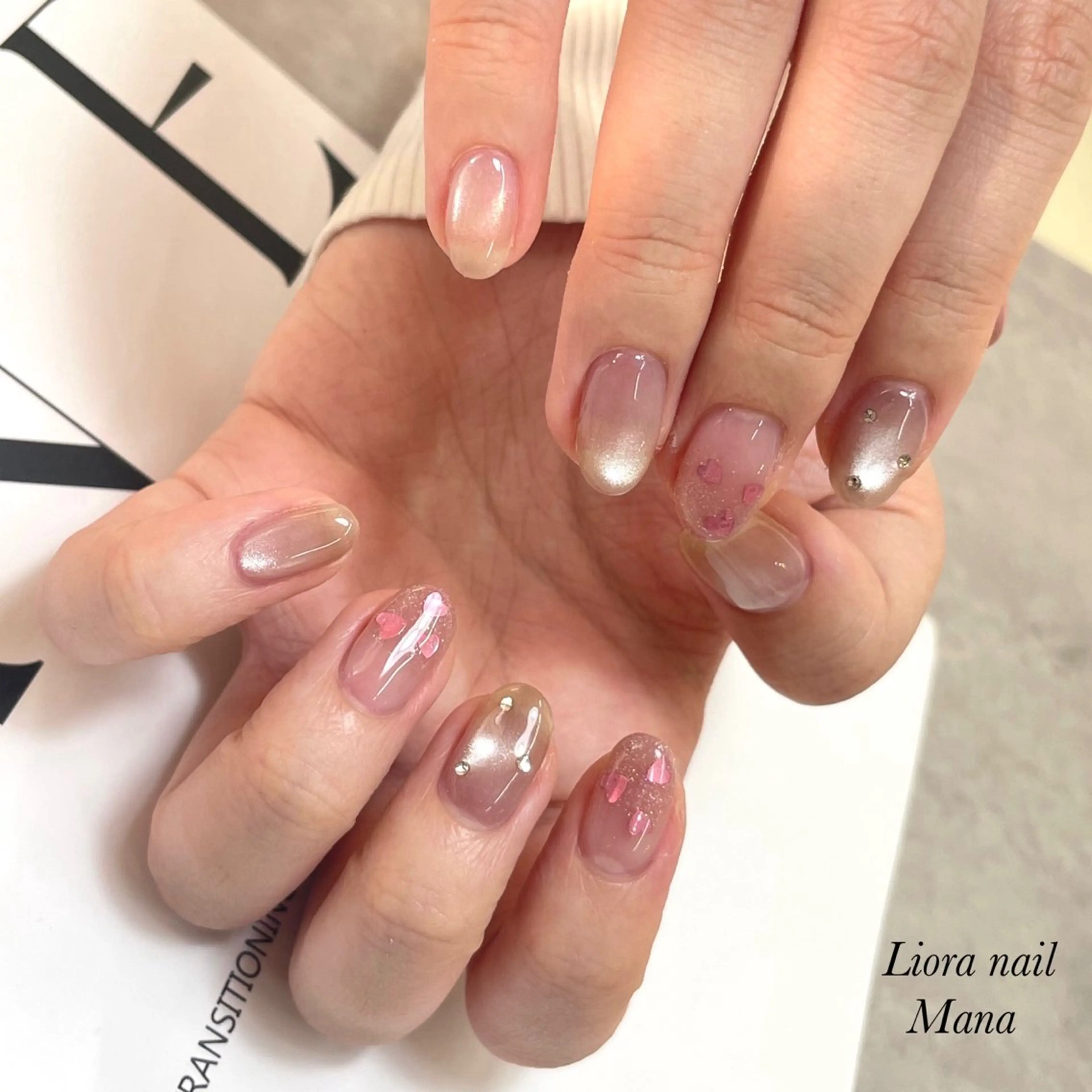 ネイル シンプルネイル ハンドネイル nail mnのネイルデザイン