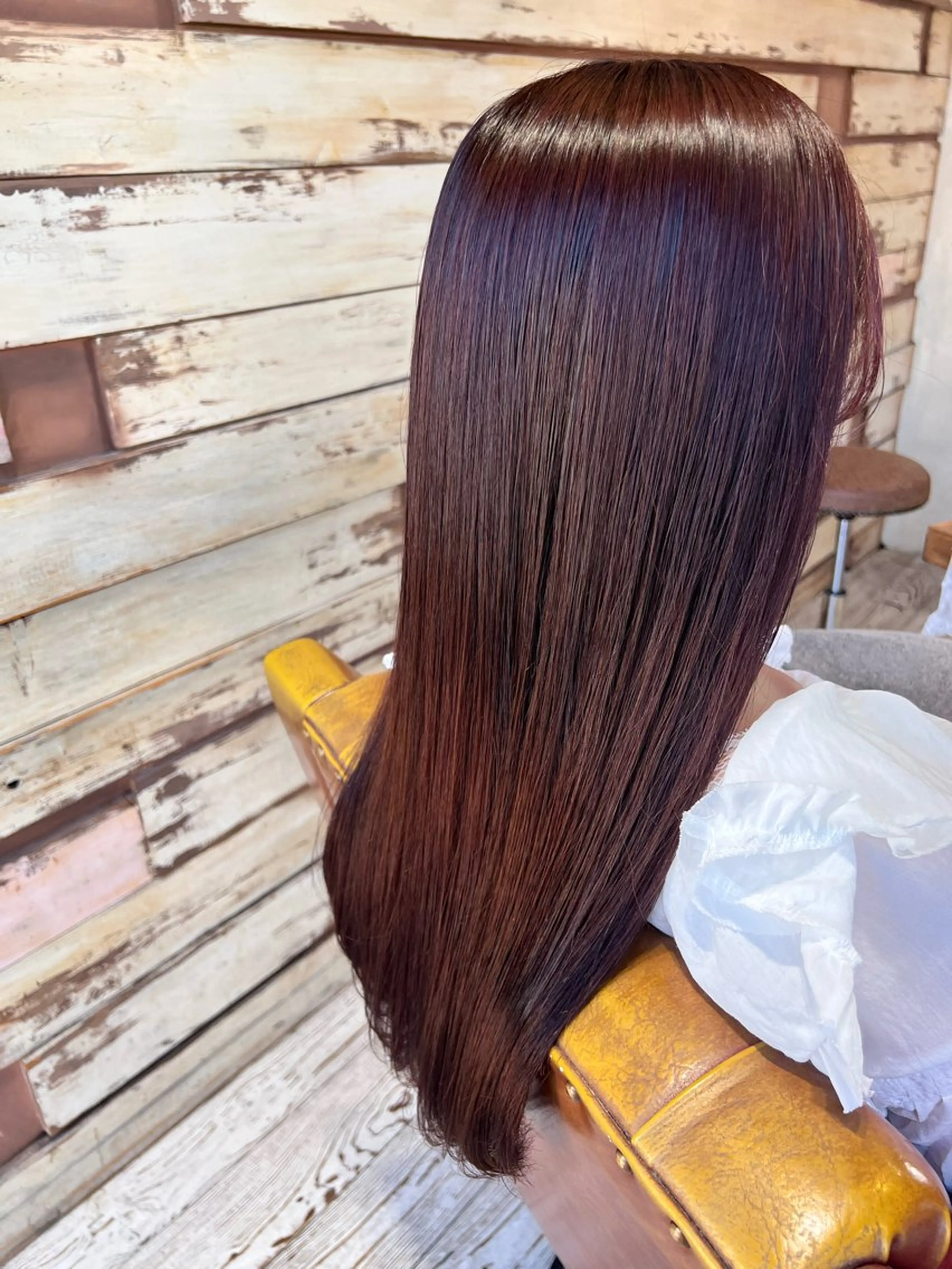 ロング カラー 大塚 実優のヘアスタイル