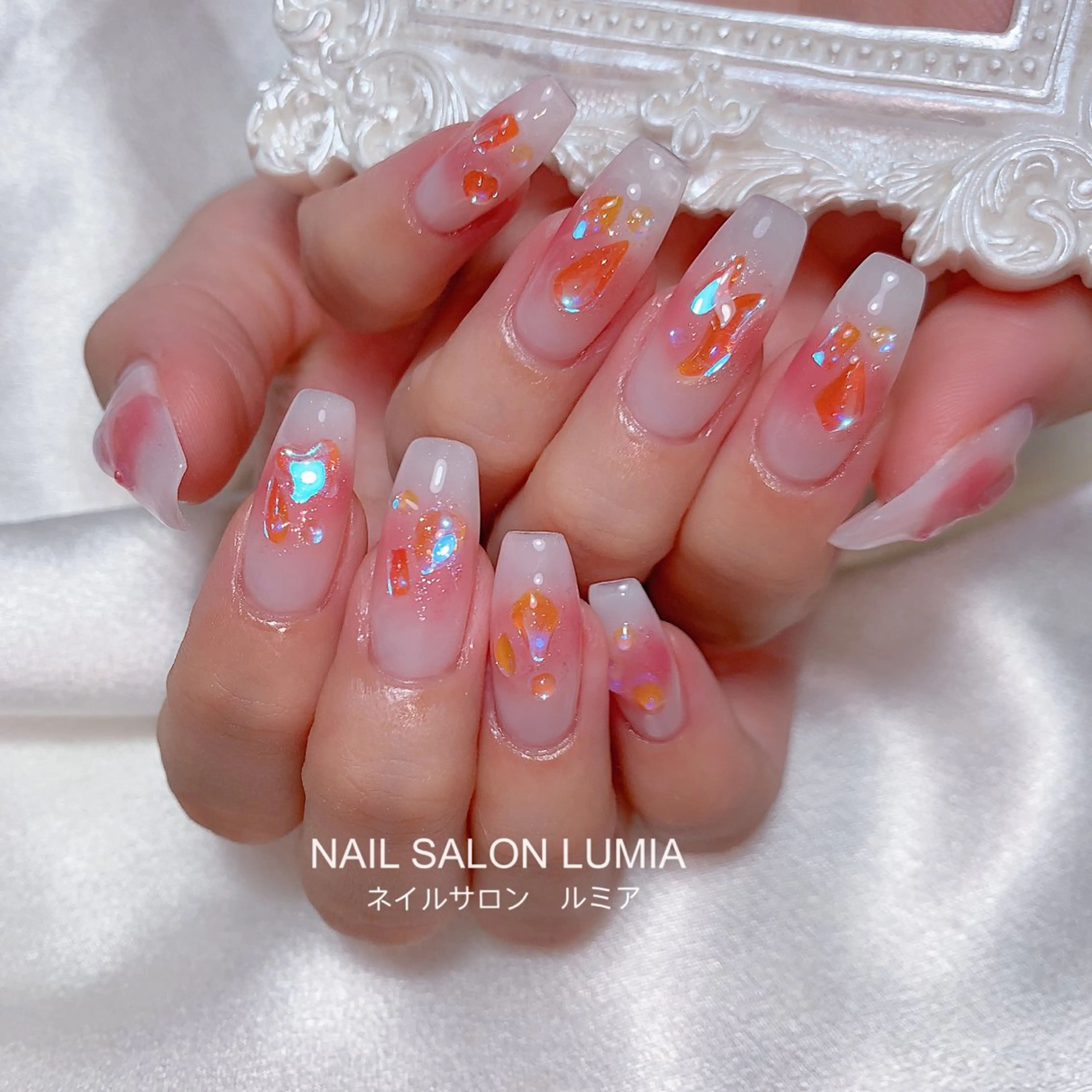 ネイル ハンドネイル ネイルサロン ルミア Lumia 店長のネイルデザイン