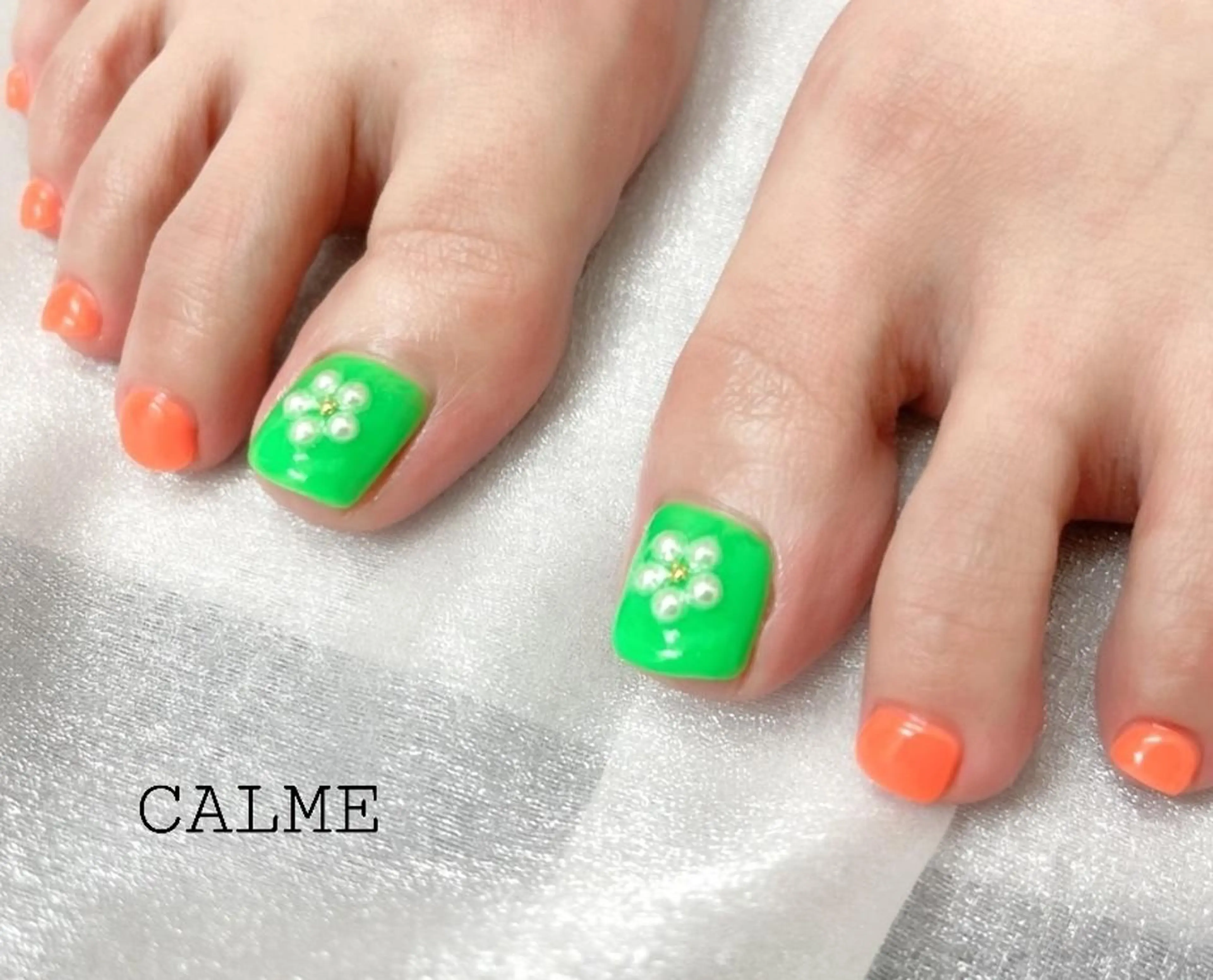ネイル フットネイル CALME ♡のネイルデザイン