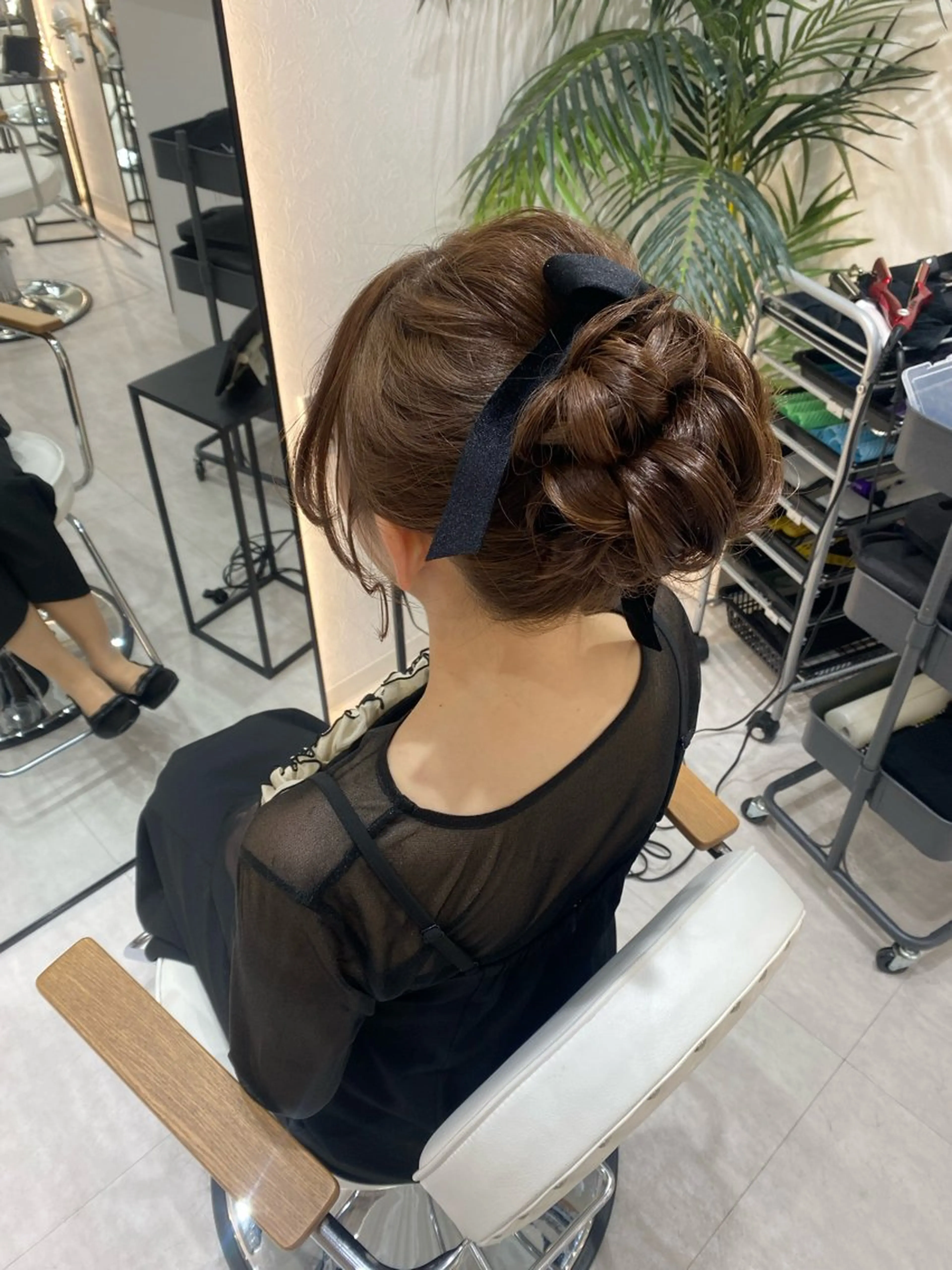 ヘアアレンジ 髪質改善/艶カラー 🎀レイヤーカットのヘアスタイル