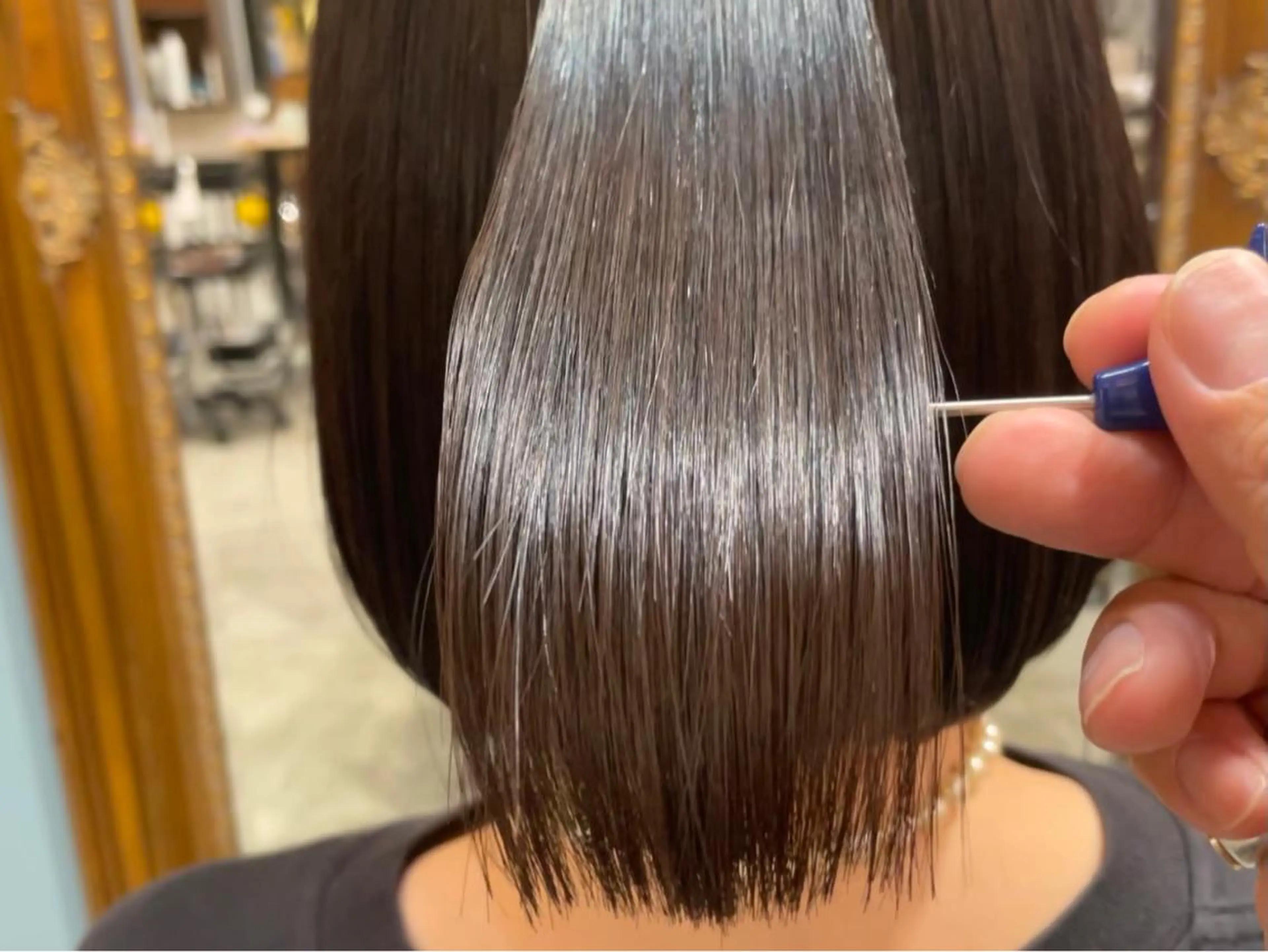 ショート カット トリートメント ショートボブ髪質改善 縮毛矯正のプロ山道潤のヘアスタイル