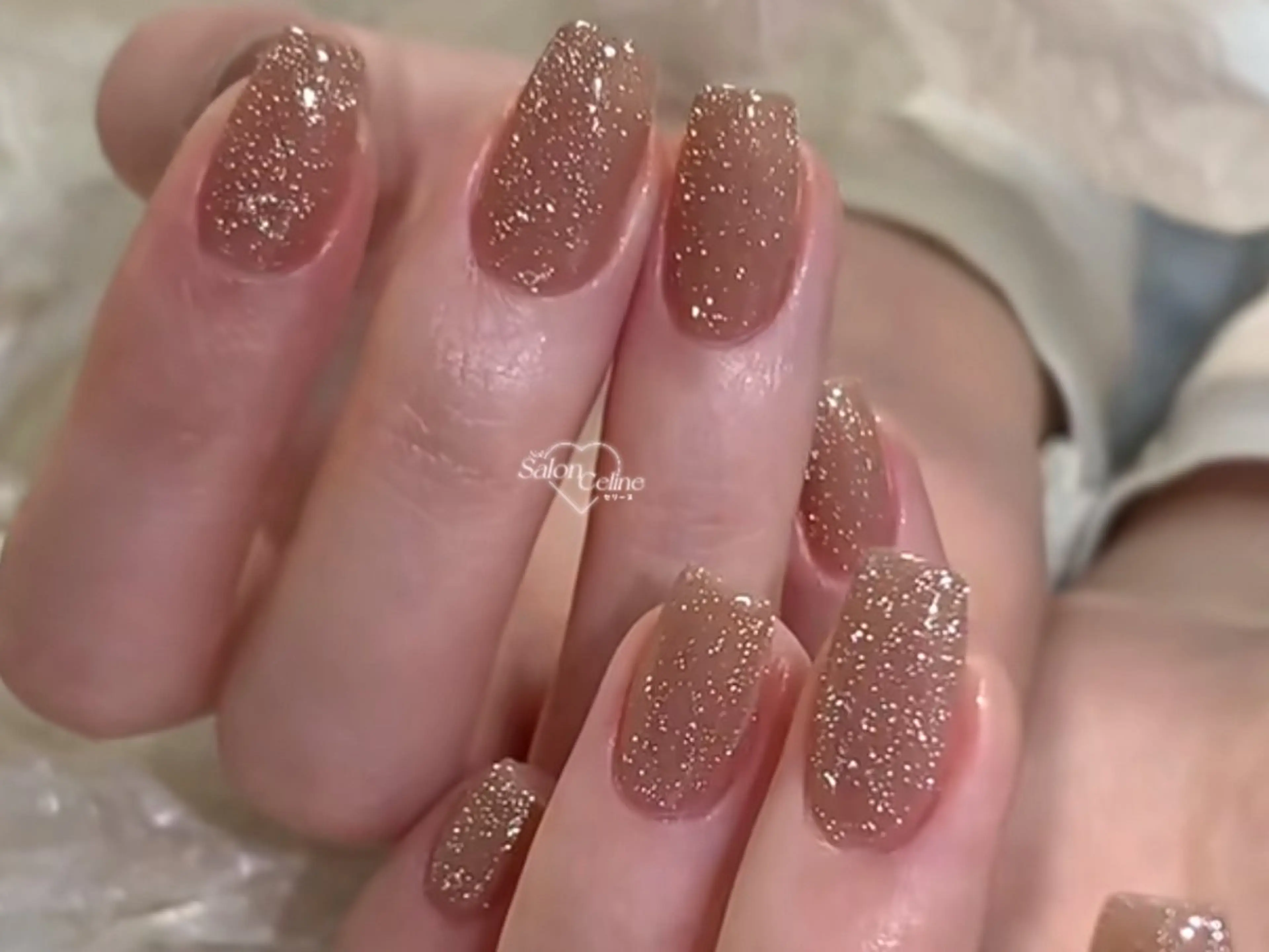 ミディアム ハンドネイル Nail Salon Celine 柏店所属・Nail Salon Celine柏店のネイルデザイン