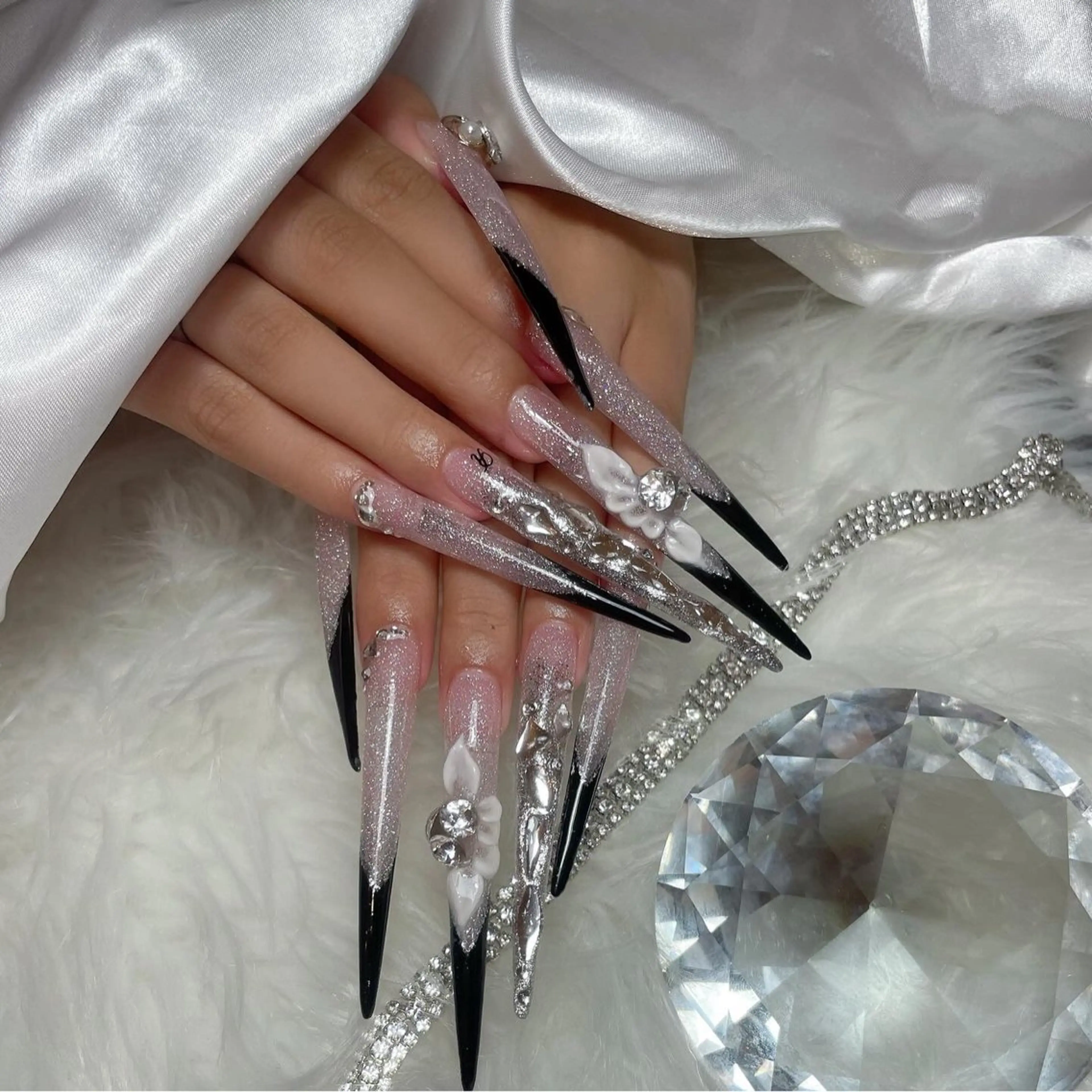 ネイル 長さ出し chocolat nailのネイルデザイン