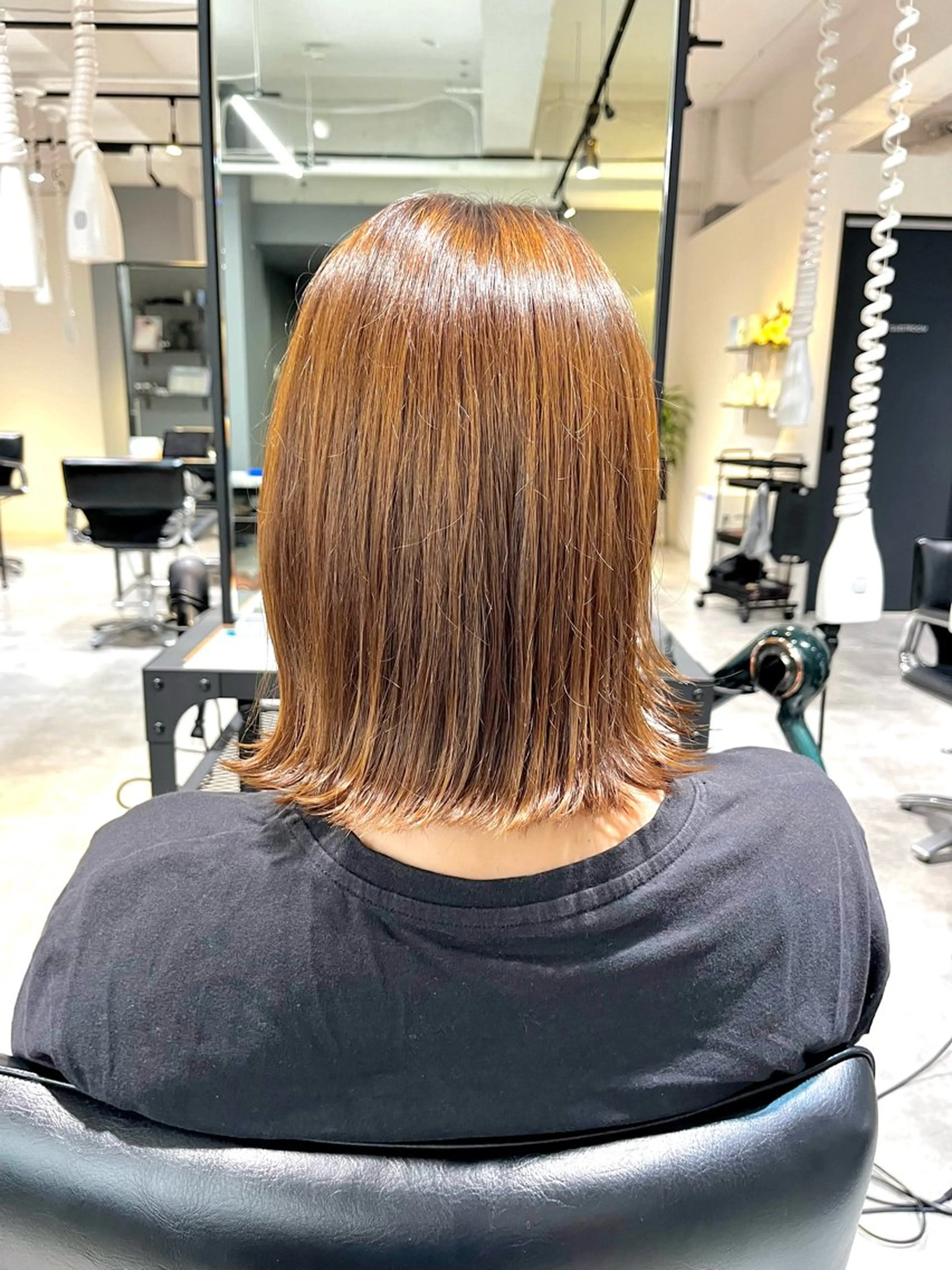 ミディアム 似合わせショート 森岡俊亮のヘアスタイル