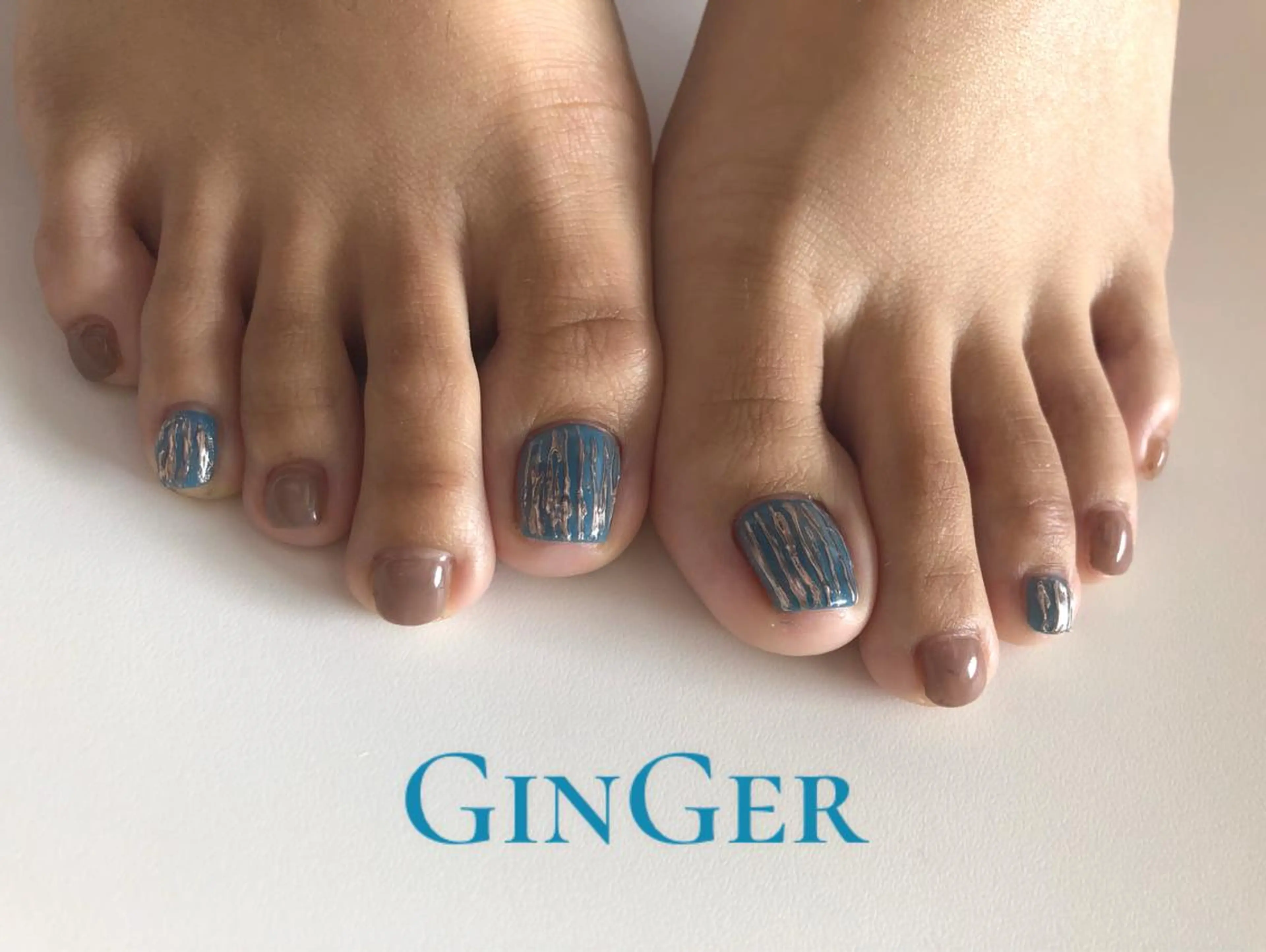 ネイル フットネイル GinGer nail salonのネイルデザイン
