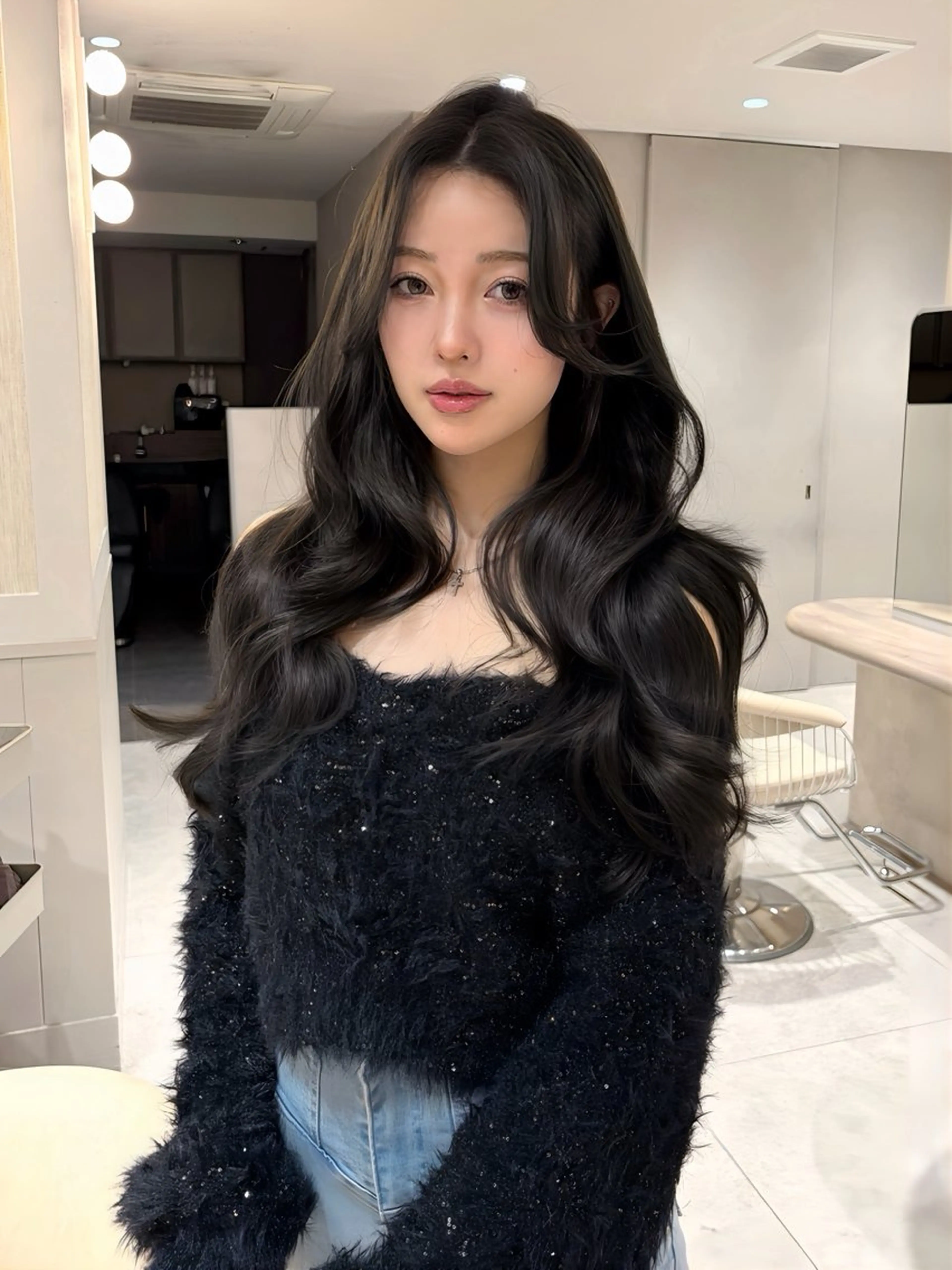 ロング カラー ♡Yoshino♡ 色っぽトレンドヘアのヘアスタイル
