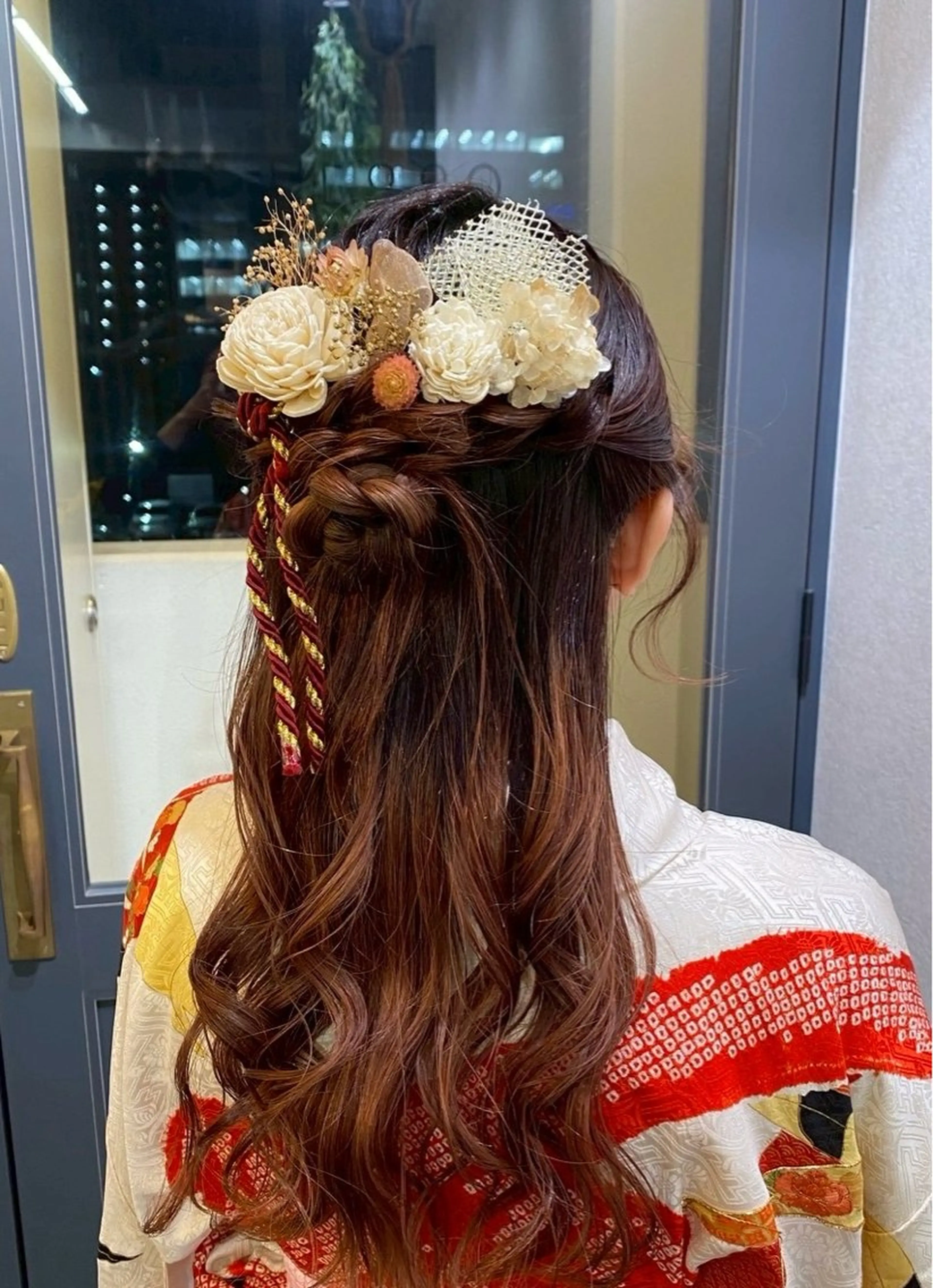 着付け ☀️個性派/横浜パ ーマ/暖色/ミミのヘアスタイル