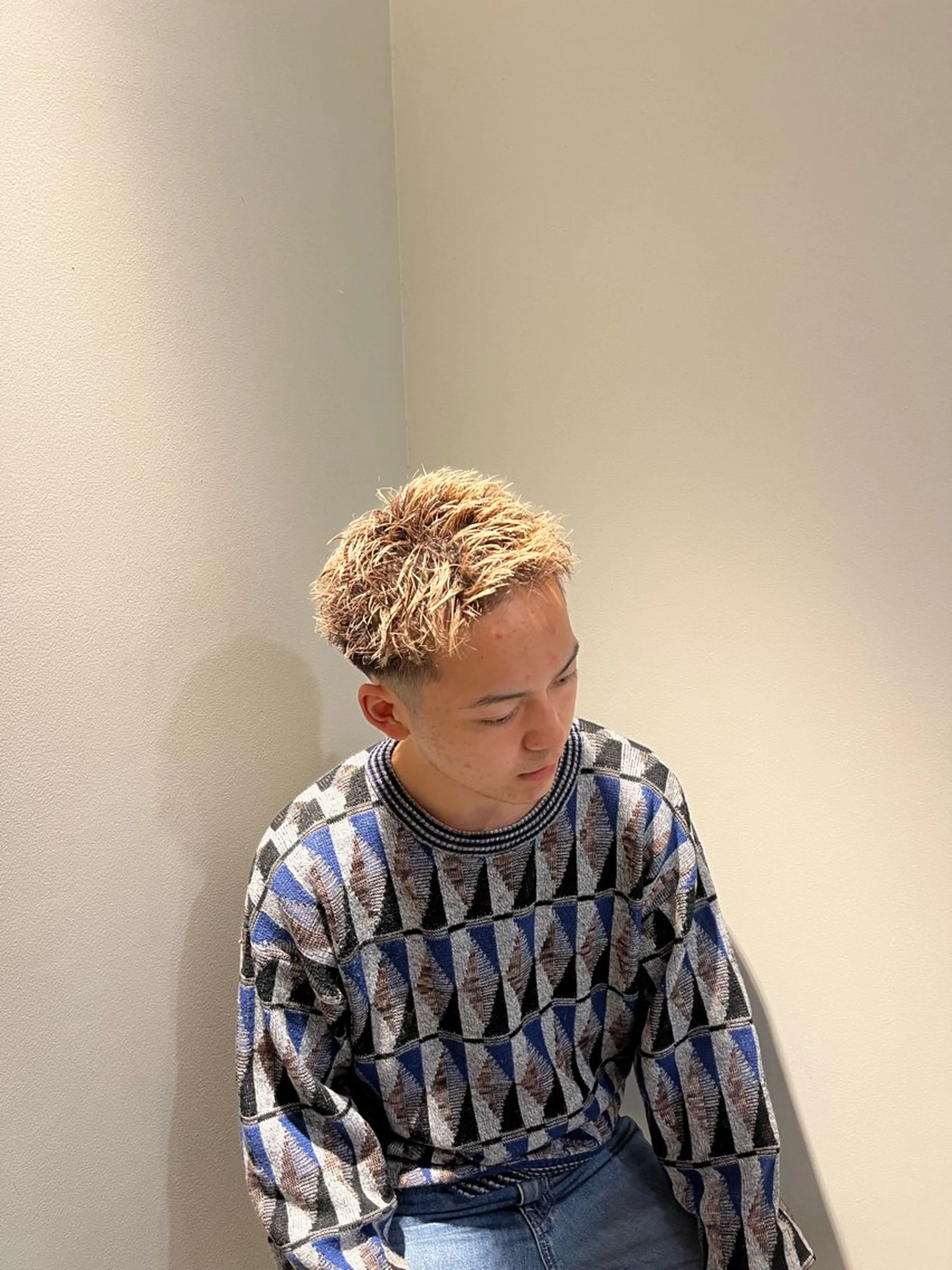 メンズ 大人透明感艶カラー 寺田稜のヘアスタイル