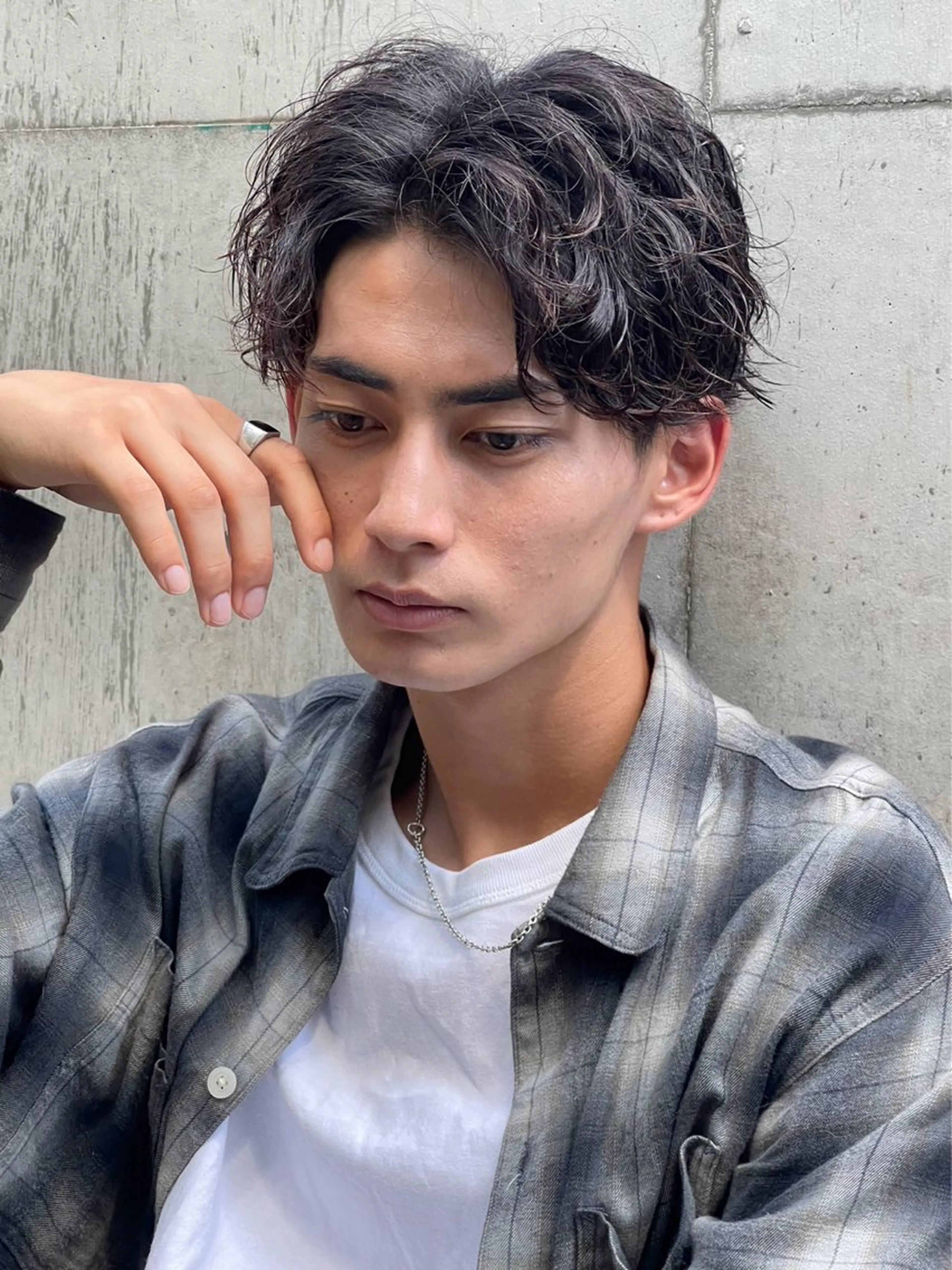 パーマ ダメージレス◎東区/ 艶カラー💫/斉藤拓のヘアスタイル