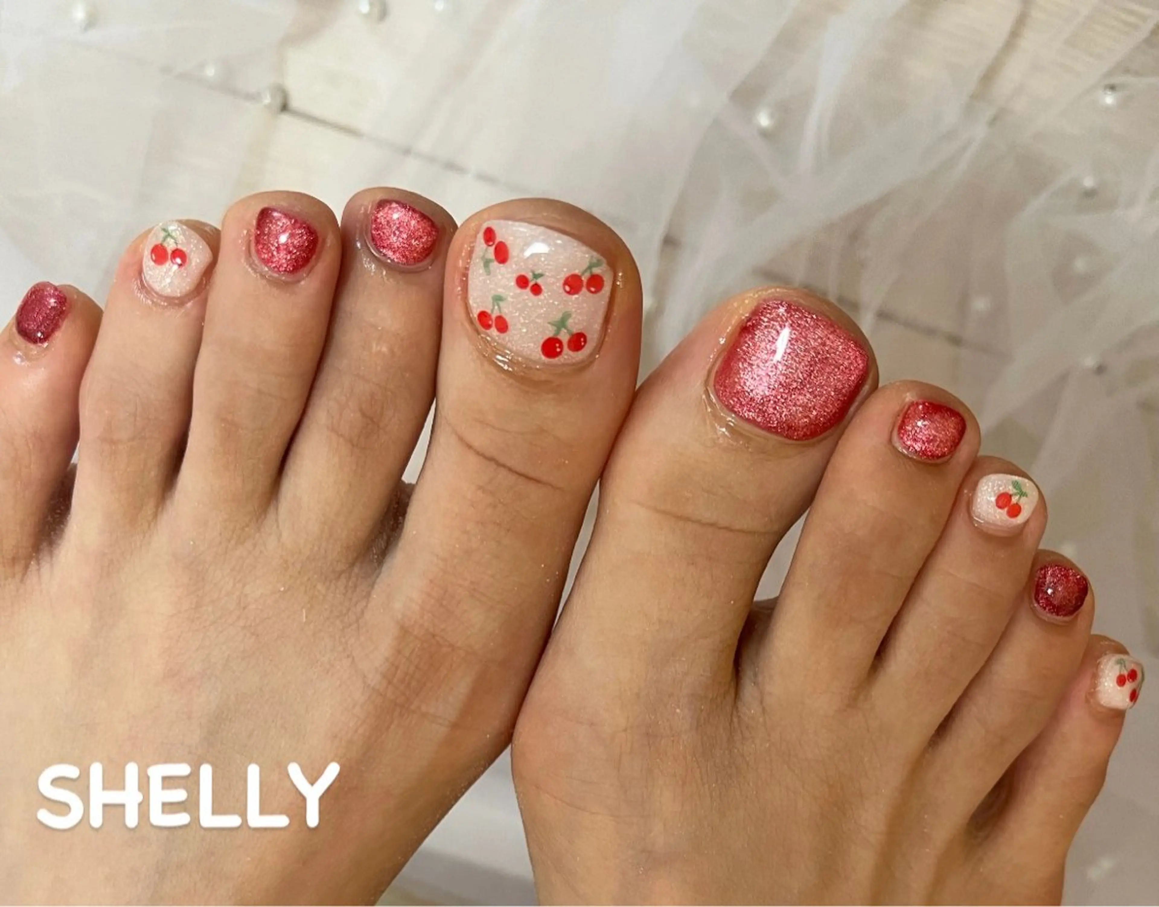 ネイル フットネイル マグネットネイル 翁長 結唯のマツエク・マツパデザイン