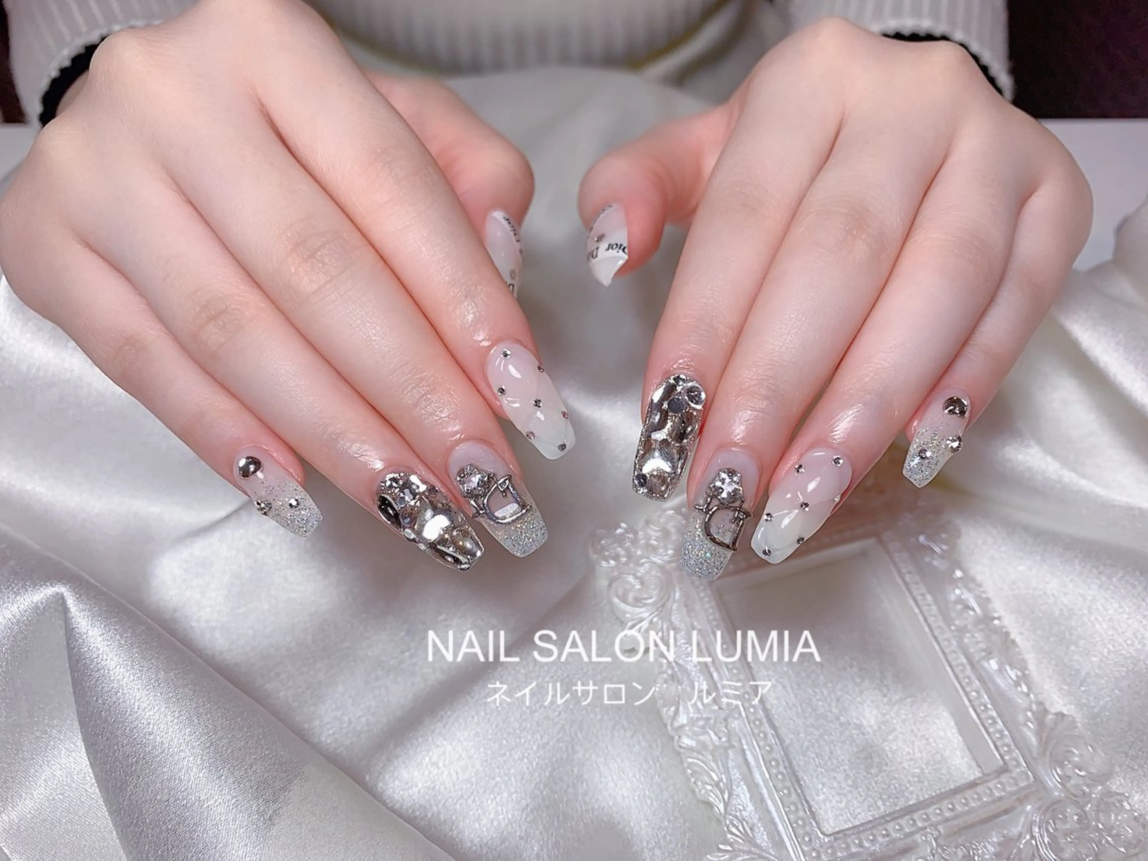 ネイル ハンドネイル ネイルサロン ルミア Lumia 店長のネイルデザイン