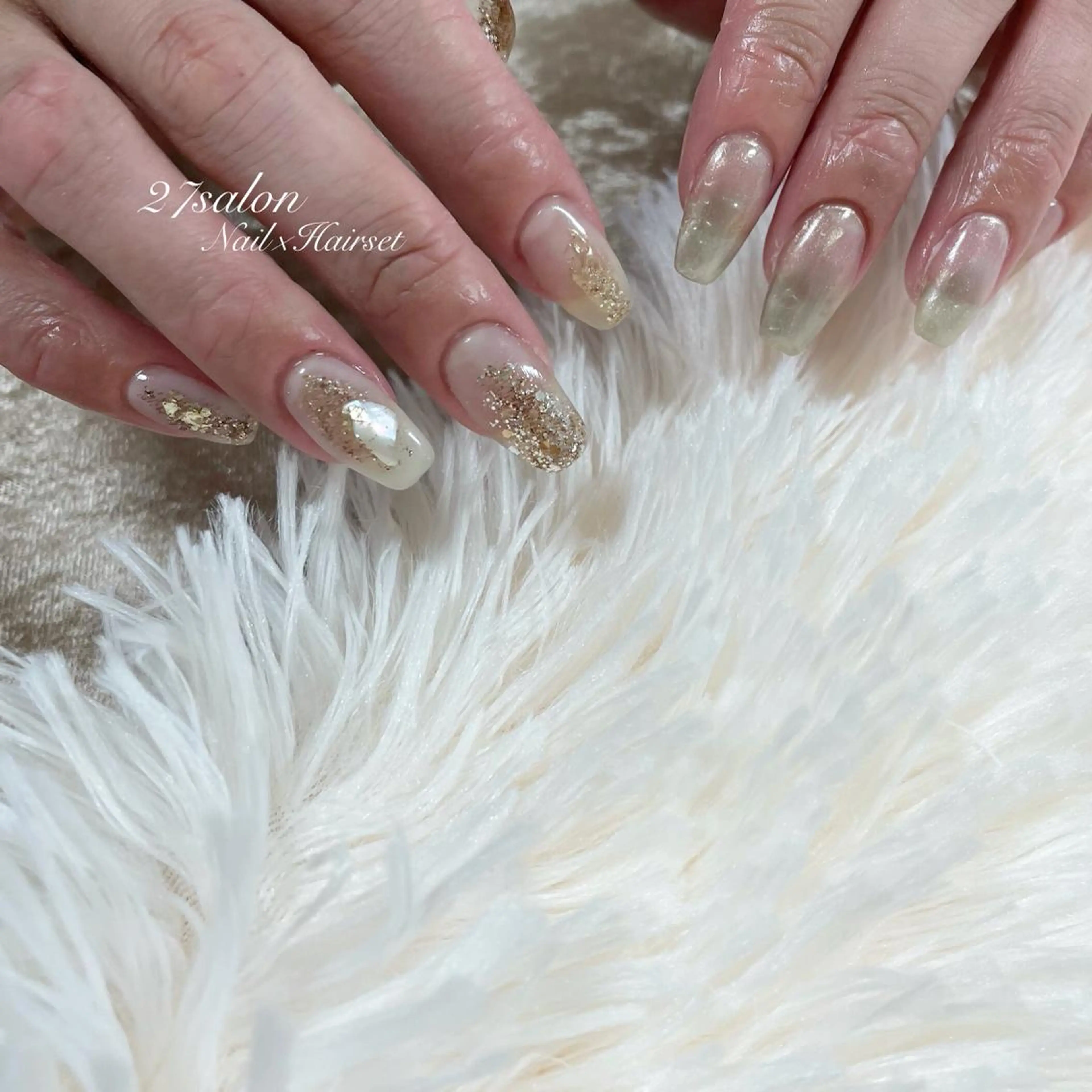 ネイル ニュアンスネイル 27salon yuinaのネイルデザイン