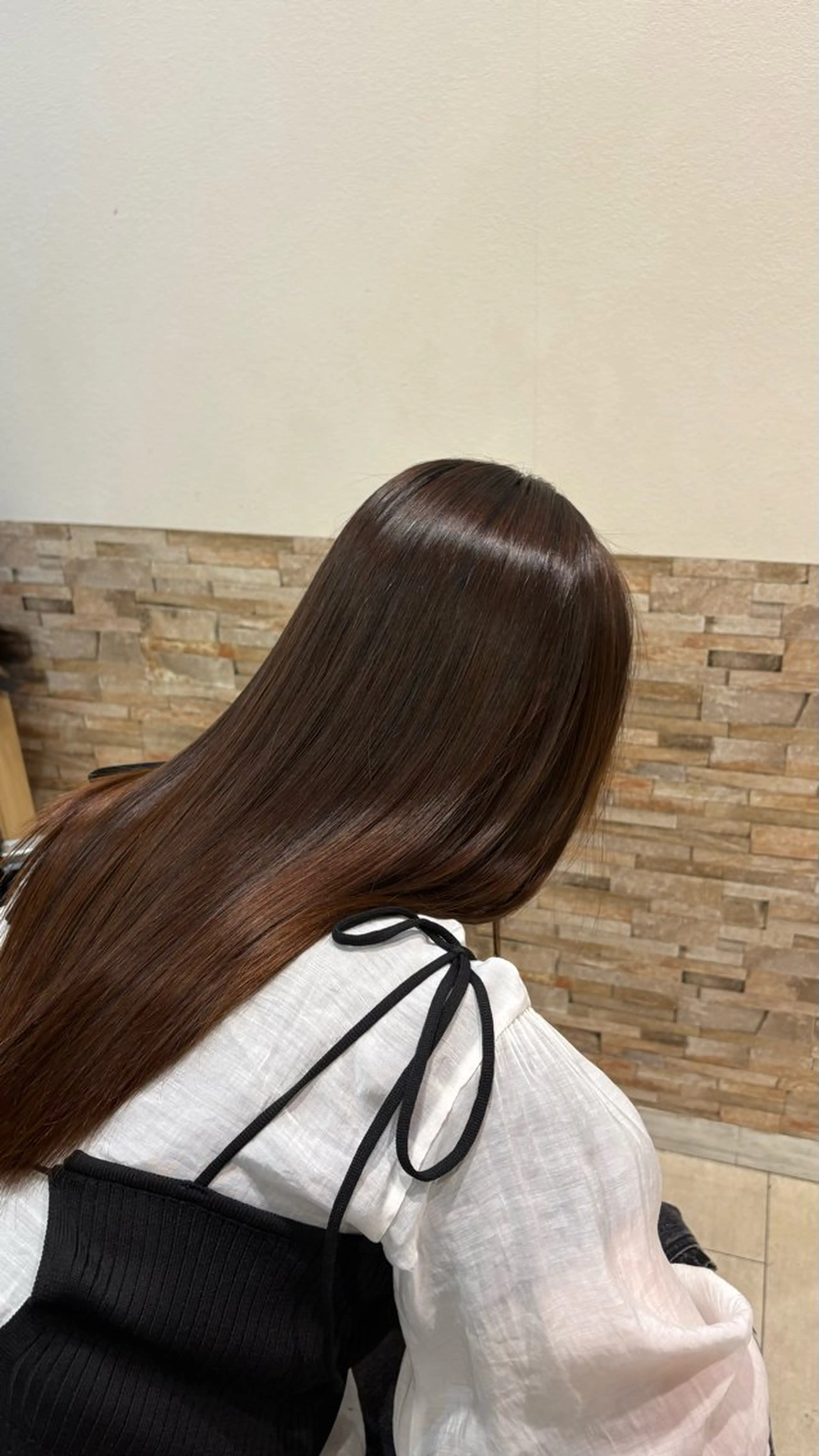 ロング ヘアカラー 今川 なつめのヘアスタイル