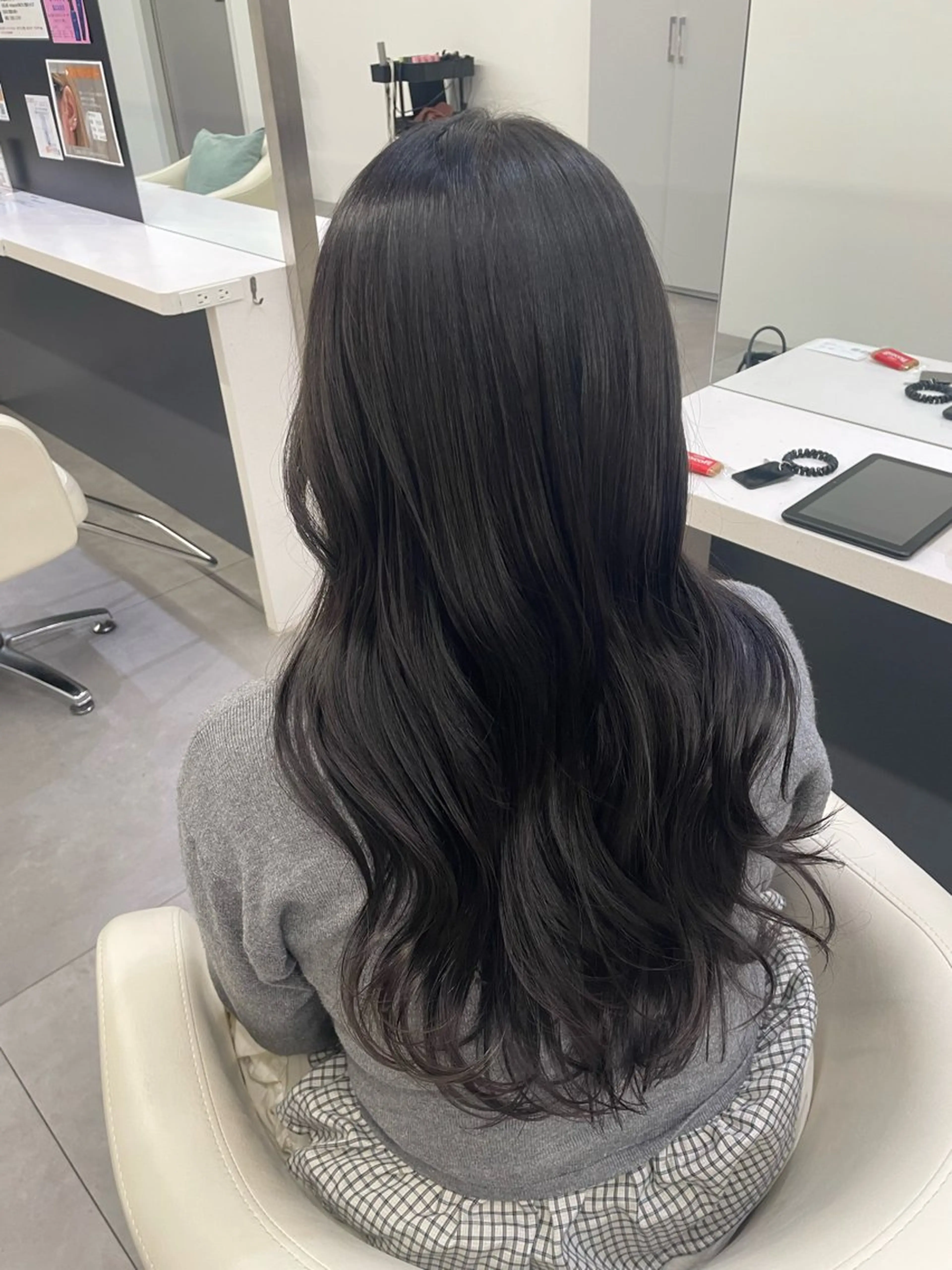 ロング カラー カラーモデル募集/ 森本明花のヘアスタイル