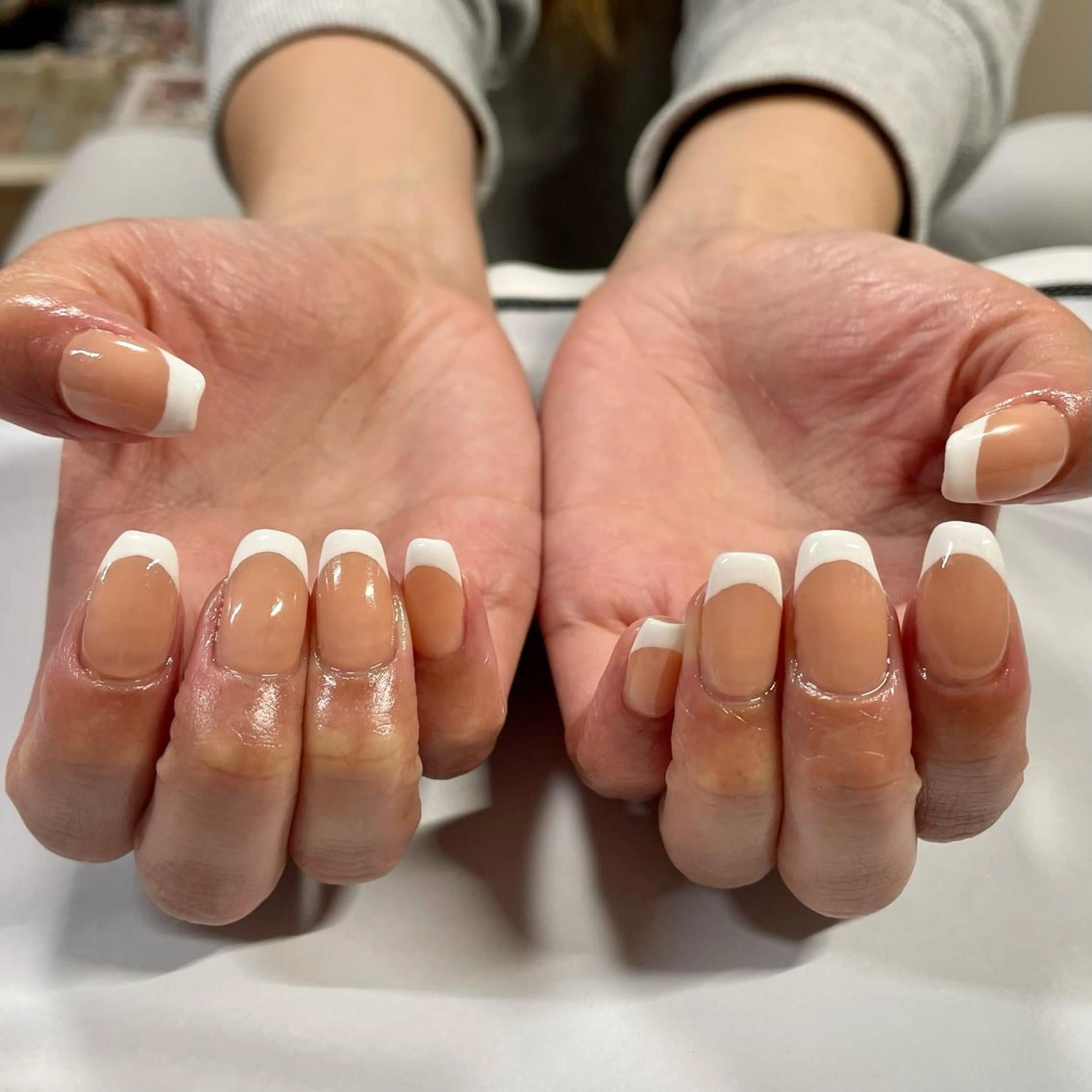 ネイル フレンチネイル 奥園 良恵のネイルデザイン