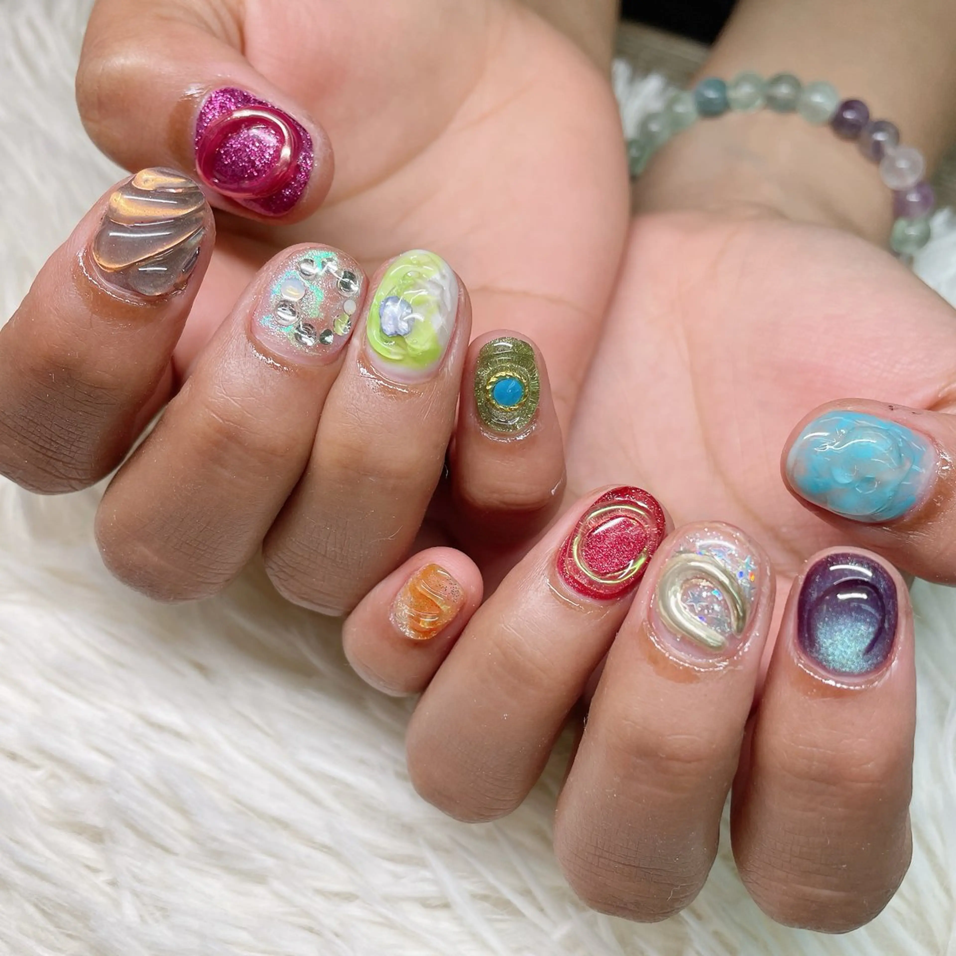 ネイル ハンドネイル SONRIE青竹店 甲斐のネイルデザイン