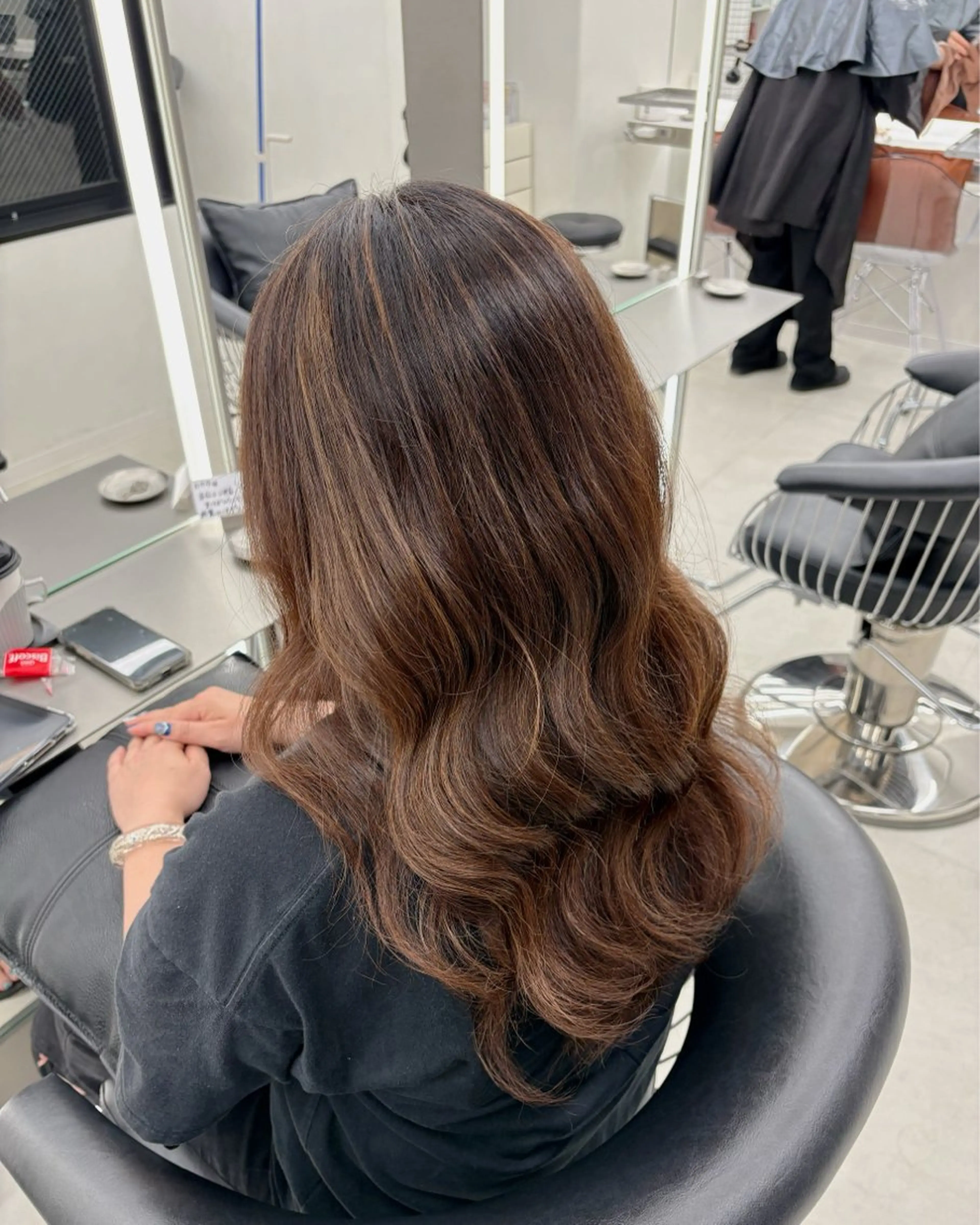 ロング カラー mikoto ☺︎/うる艶縮毛矯正のヘアスタイル