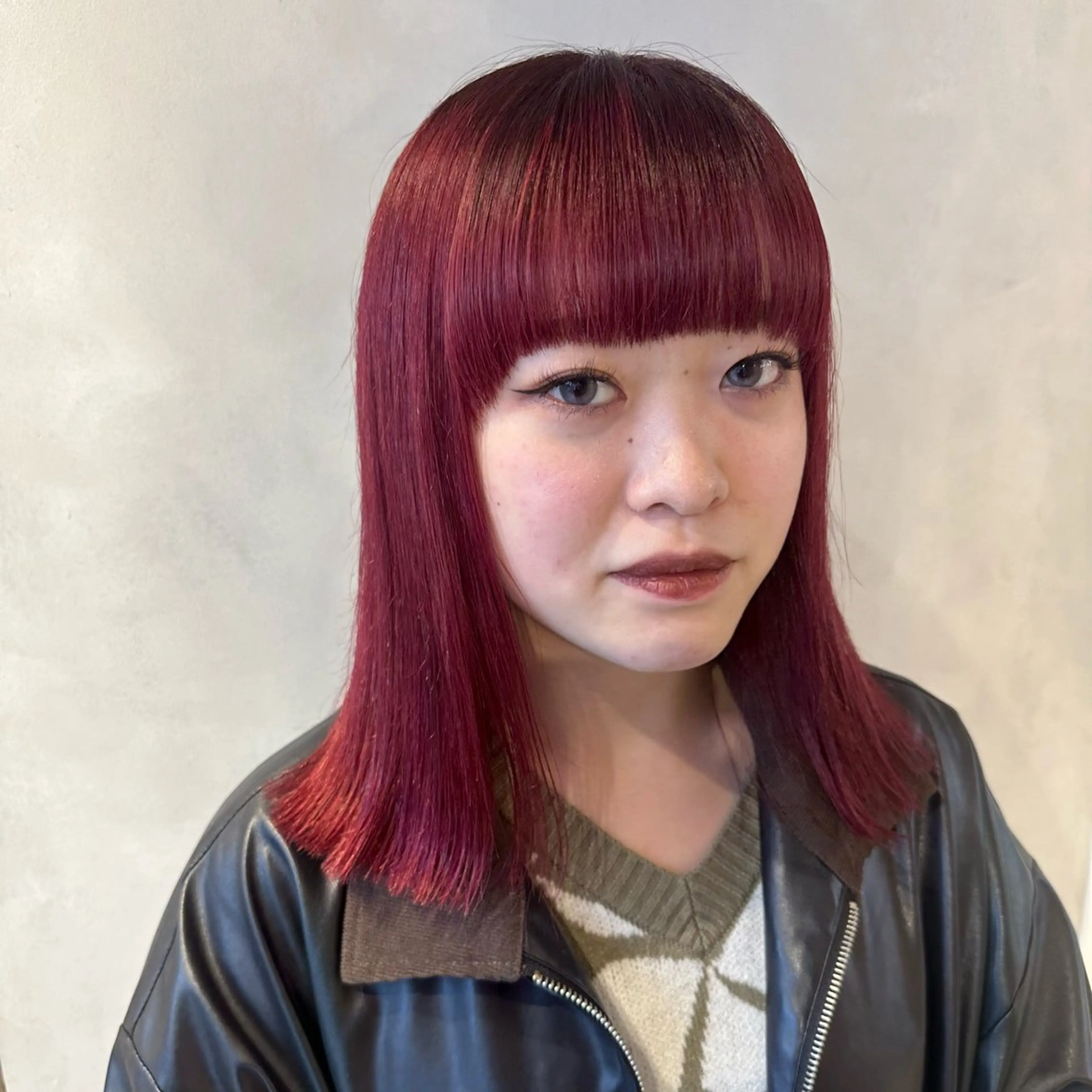 ミディアム カラー カット ヘアカラー トリートメント デザインカラー/パー マ🦖外岡咲希🦖のヘアスタイル