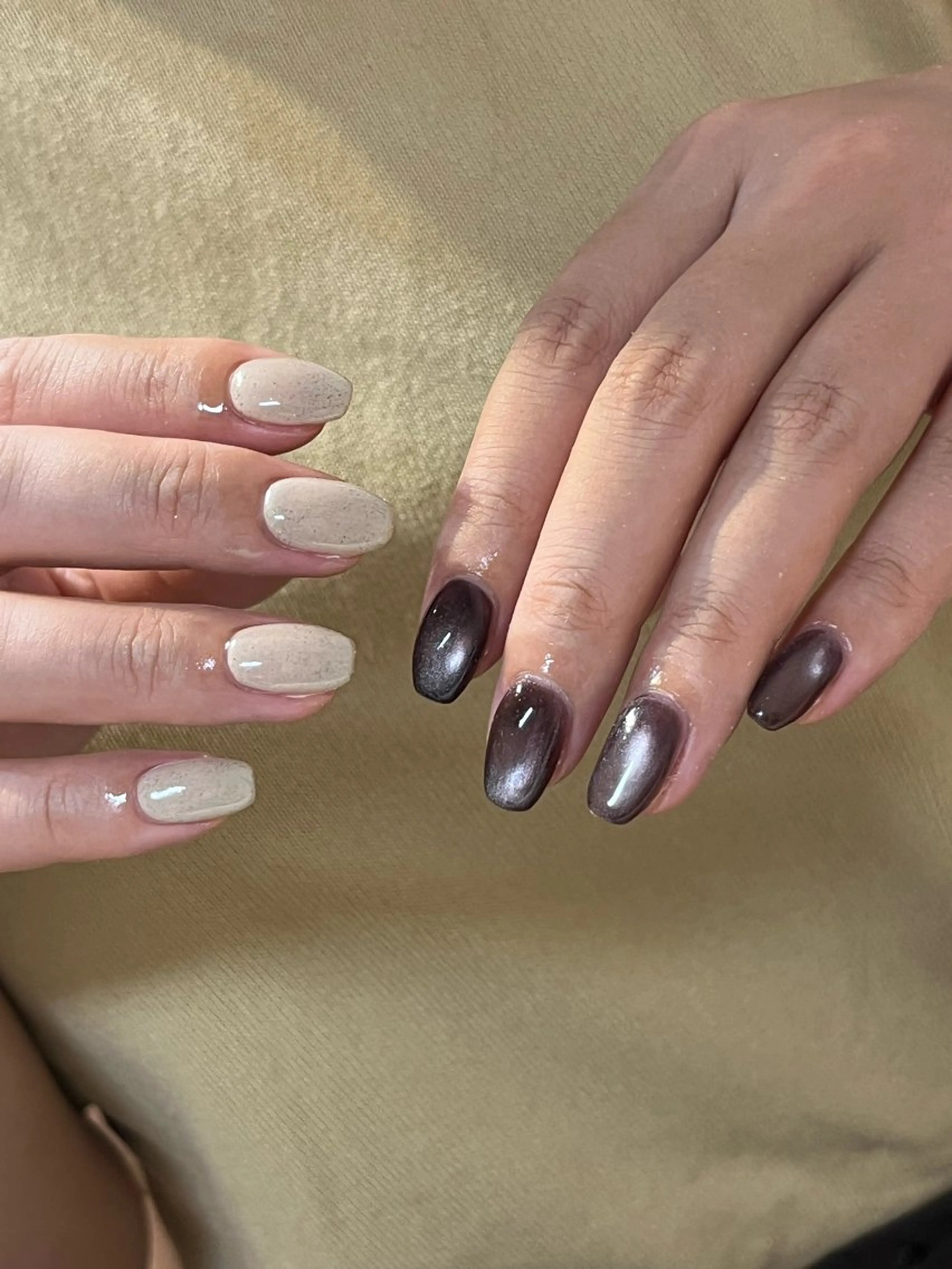 ネイル マグネットネイル 🦋miyavi nail🦋ヤミのネイルデザイン