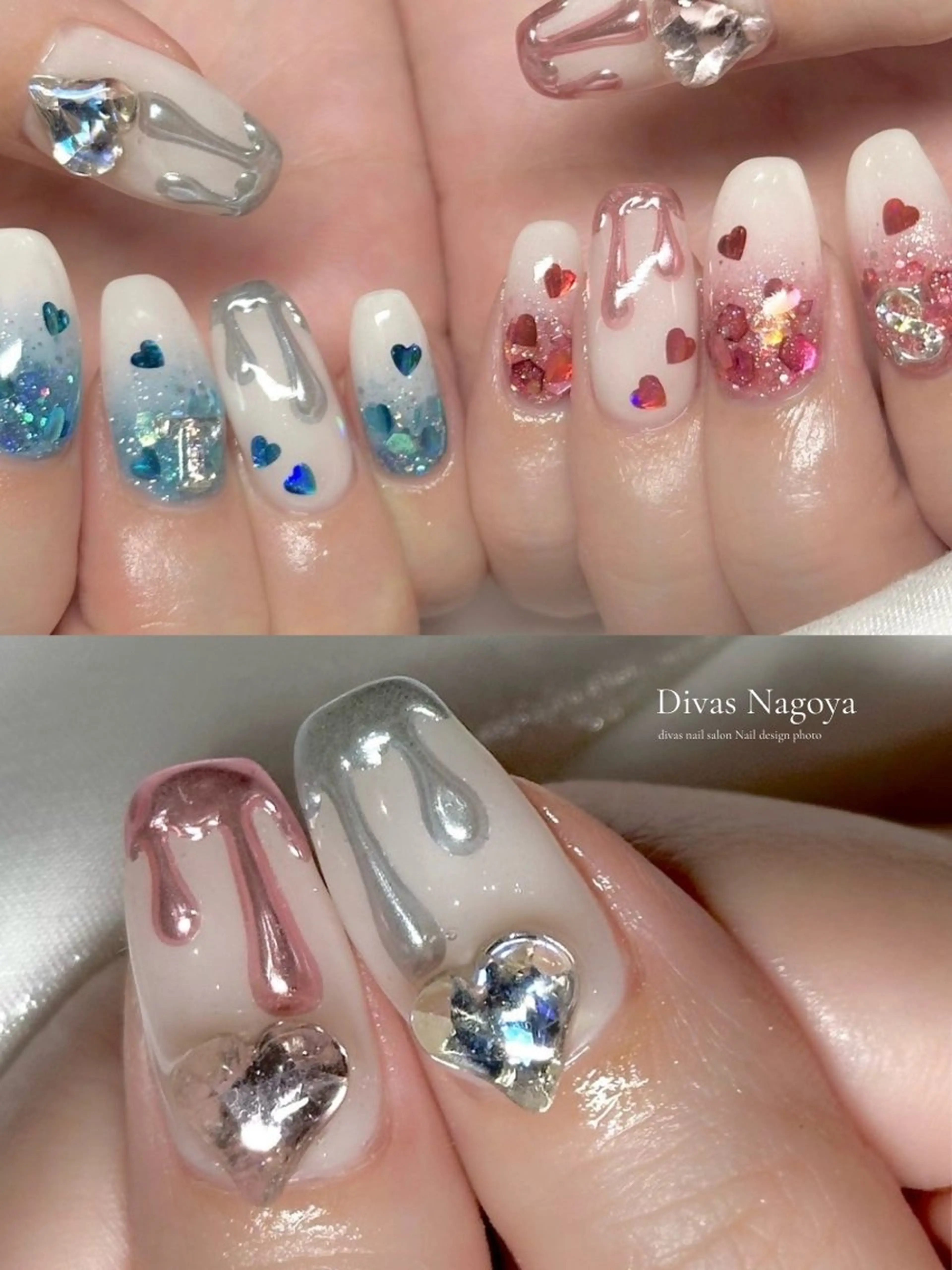 ネイル アートネイル 韓国ネイル マットネイル ミラーネイル ニュアンスネイル 🎀 D.d _nailのネイルデザイン