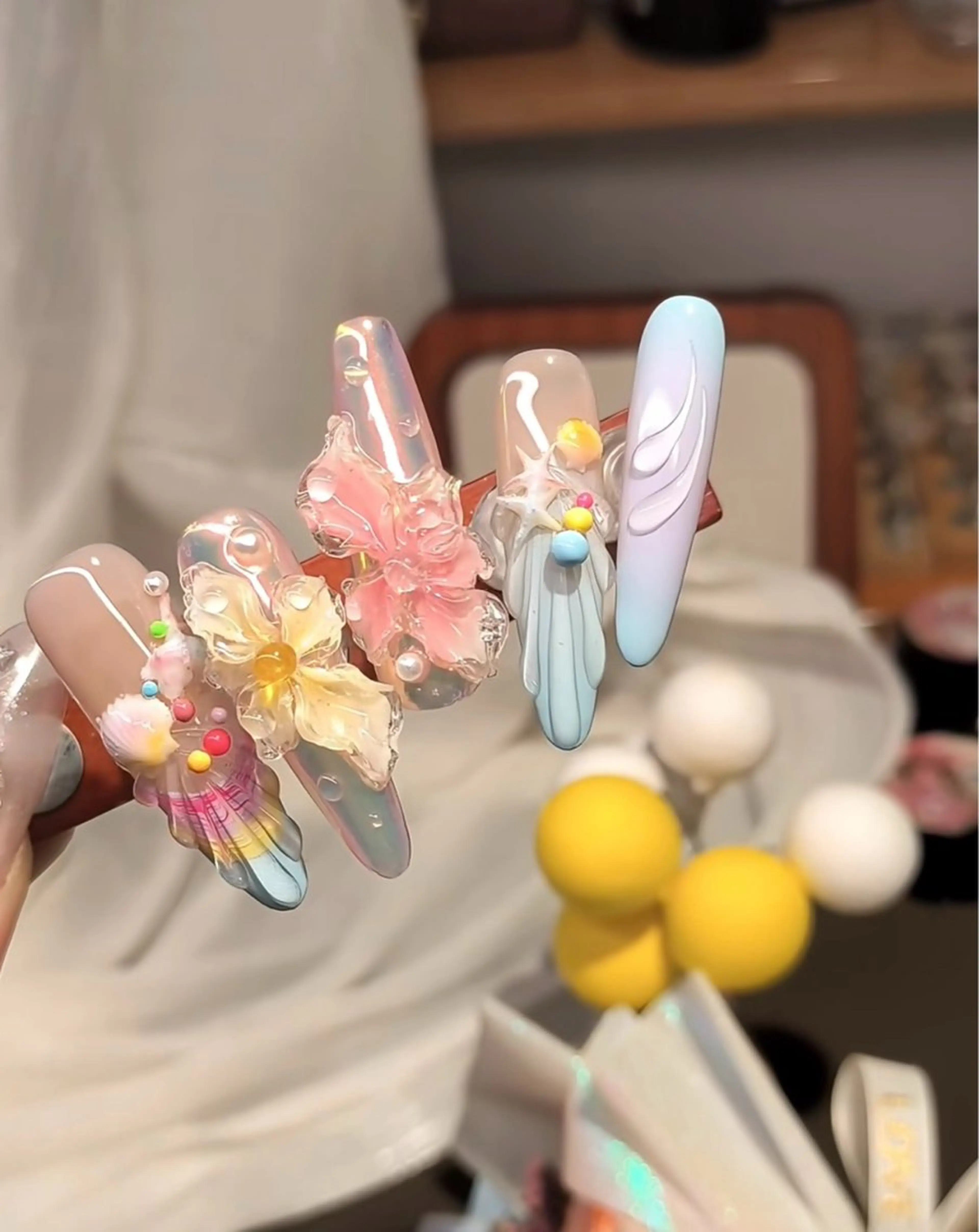 ネイル ハンドネイル ハンドケア Panda chan Novaのネイルデザイン