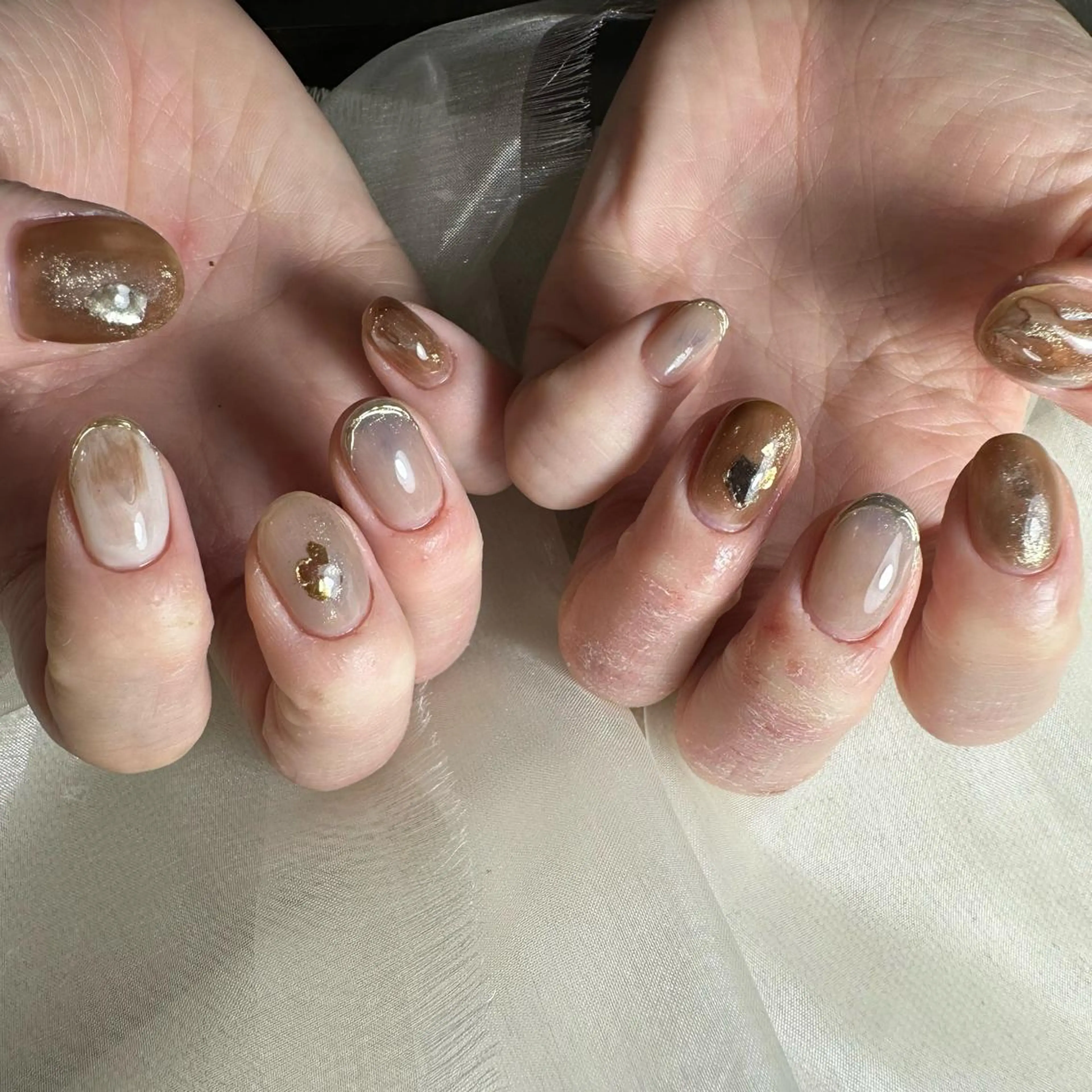 ネイル ハンドネイル repos~ルポ~所属・里見 麗のネイルデザイン