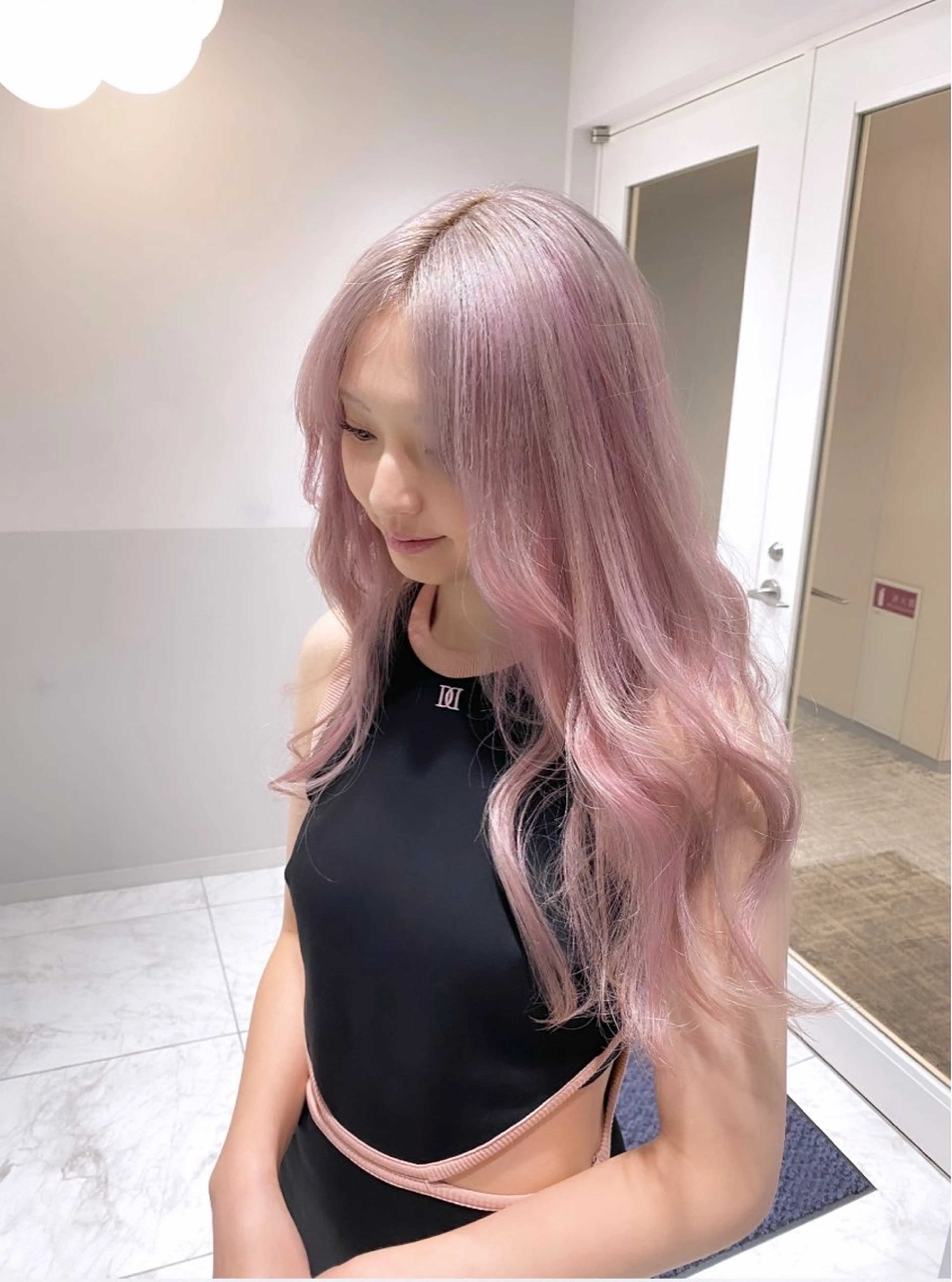 ロング カラー ヘアアレンジ メンズ ヘアカラー トリートメント SALOWIN所属・ハイトーン美容師 MASATOのヘアスタイル