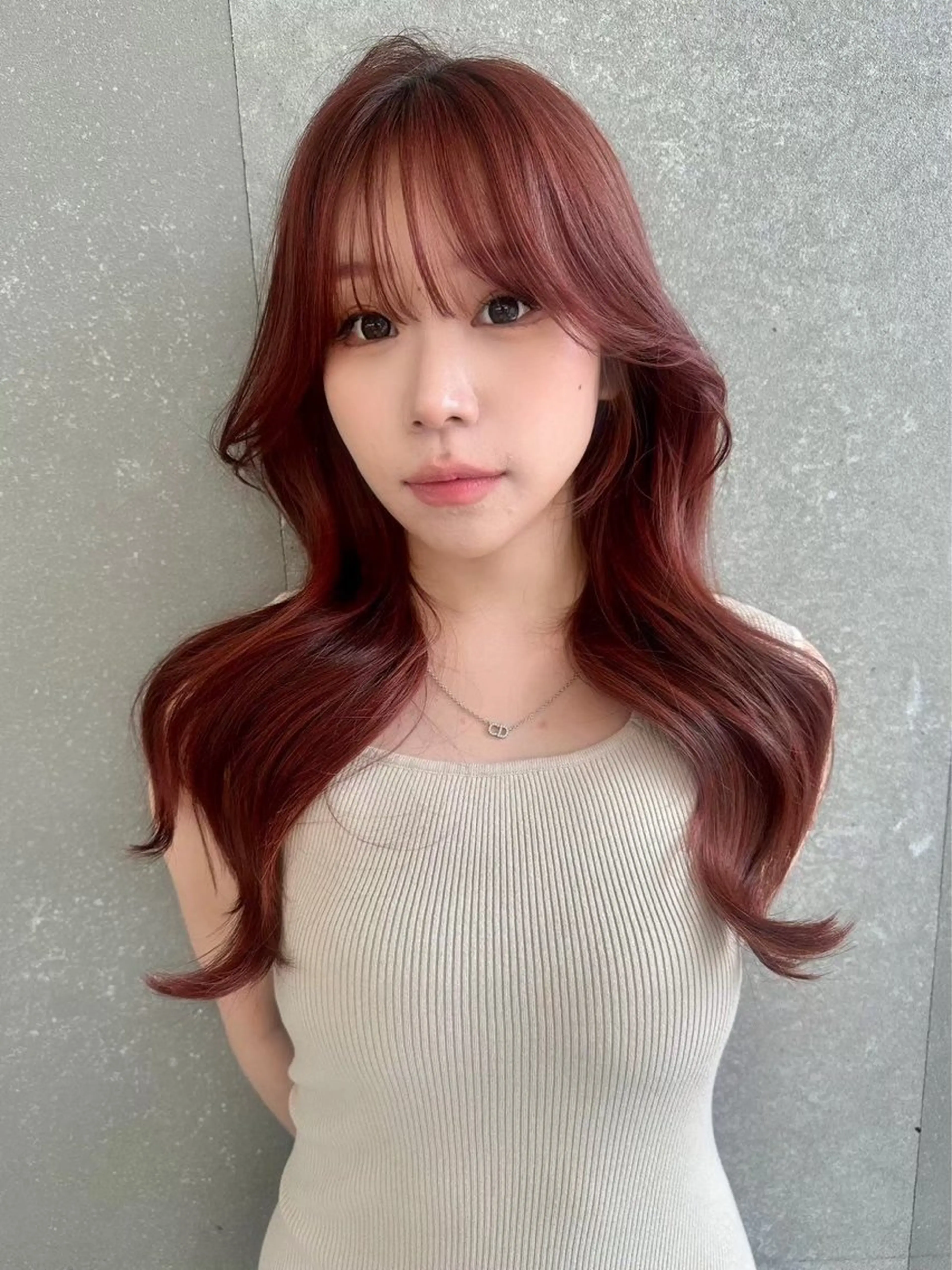 ロング ヘアカラー 縮毛矯正/髪質改善 🌟本郷壮一郎のヘアスタイル