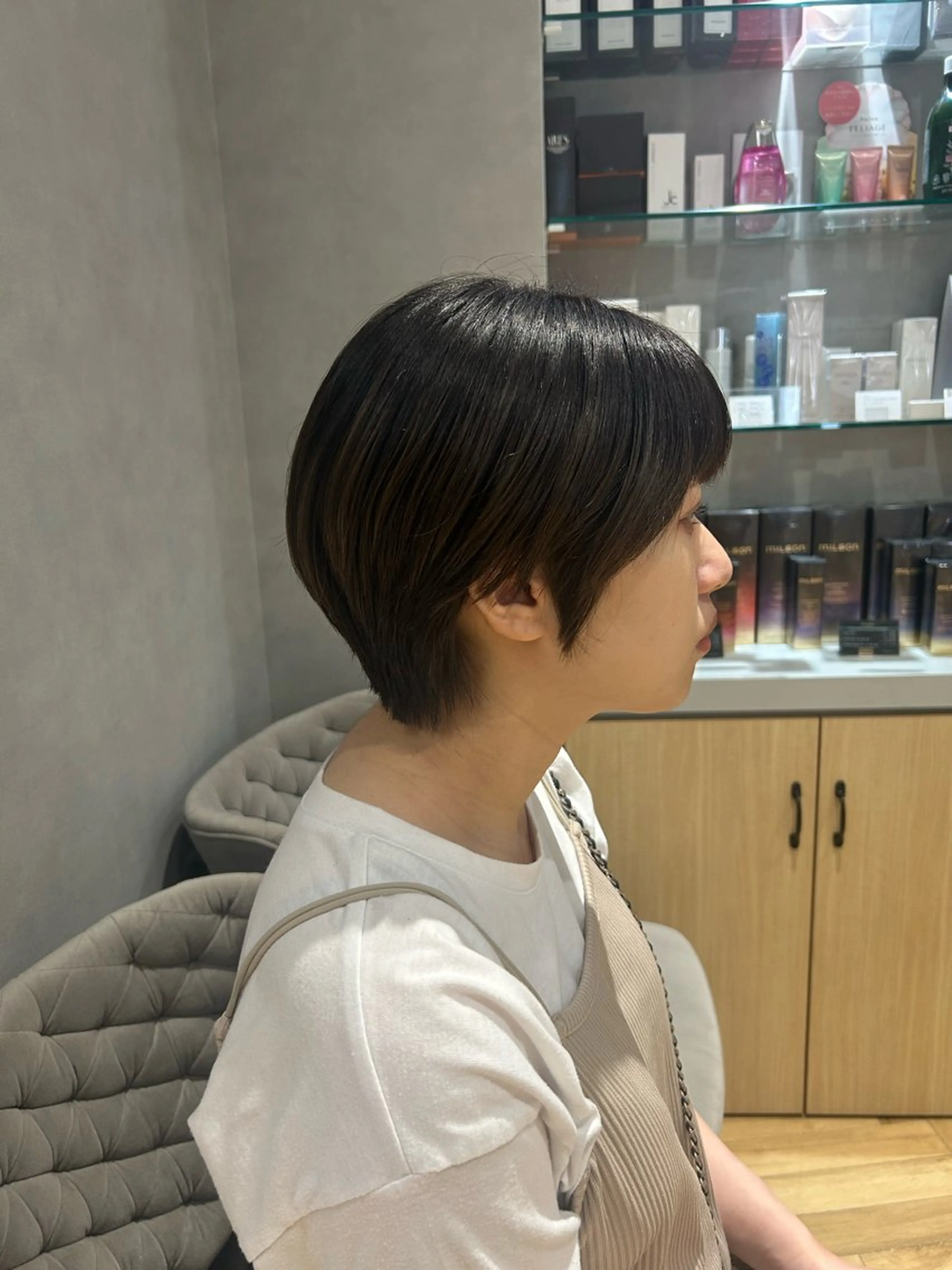 ショート 丸みショート ショートヘア カット 吉野 琴音のヘアスタイル