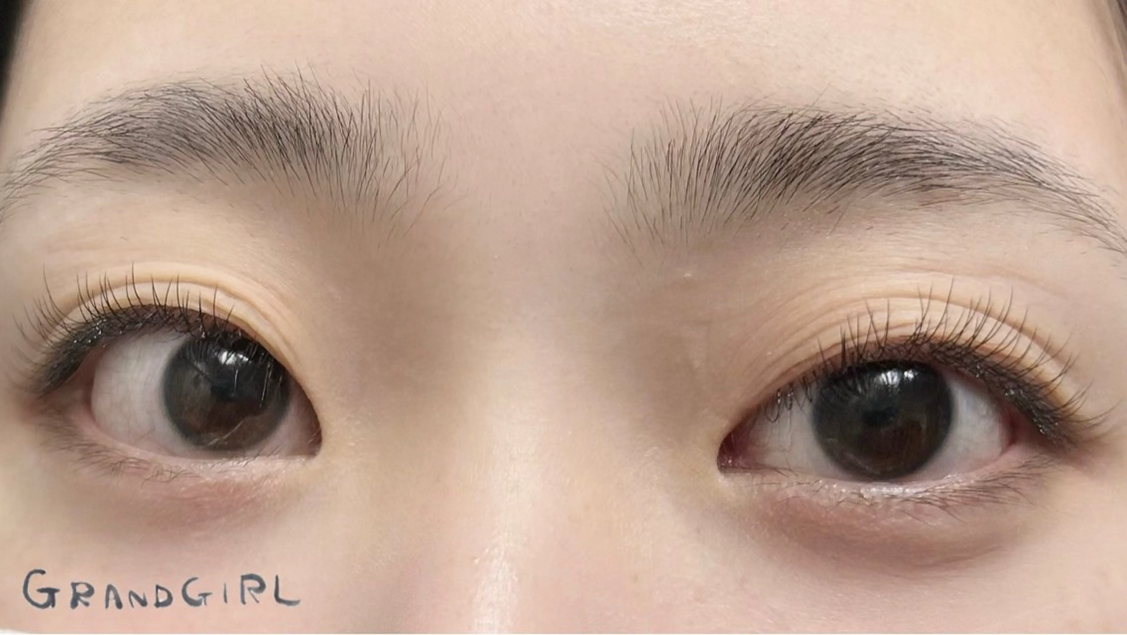 マツエク・マツパ バインドロック フラットラッシュ まつげパーマ 一重×まつ毛パーマ マツエク ヨシダ セリナのマツエク・マツパデザイン