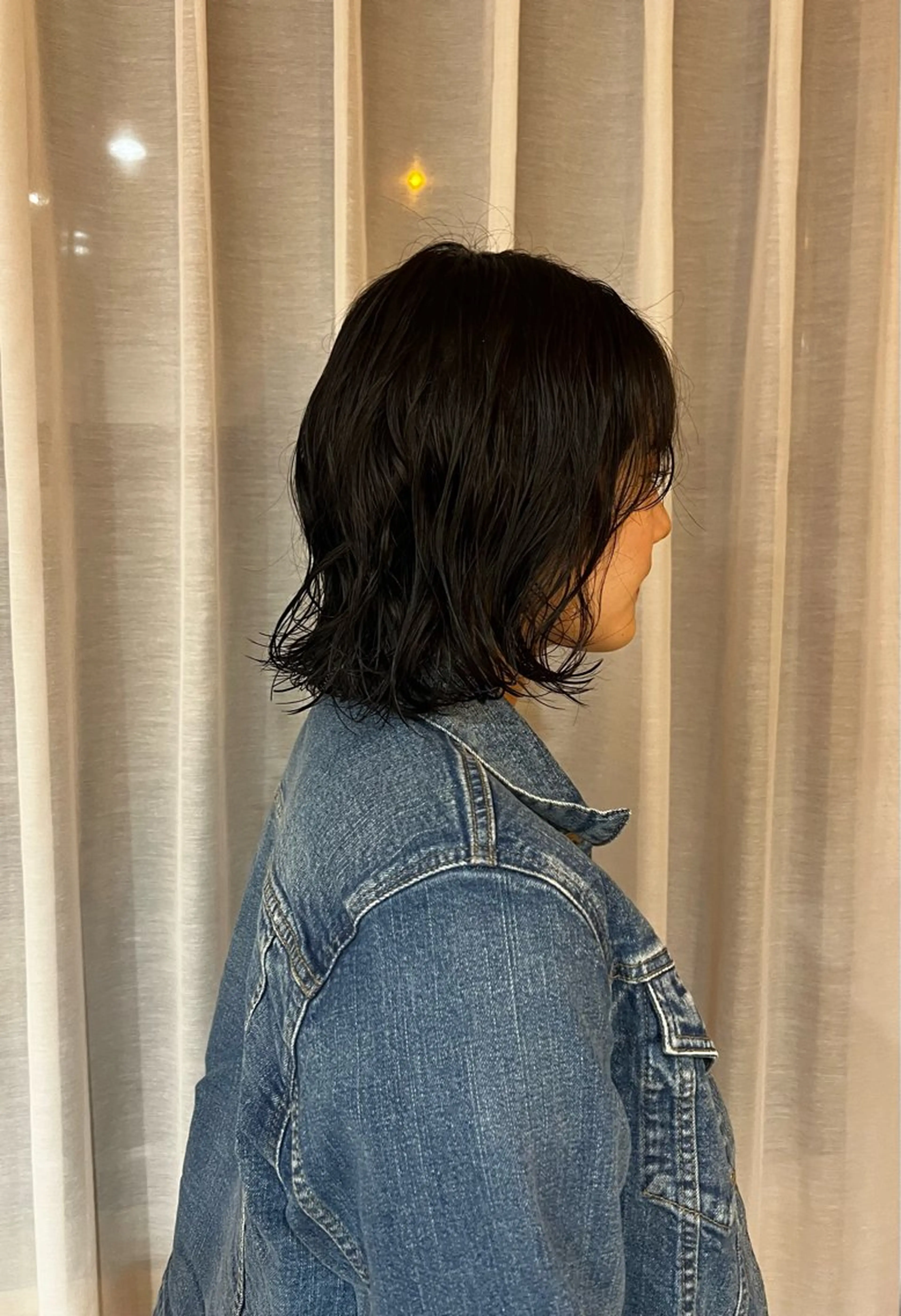 ミディアム パーマ ミディアムパーマ ボブ HINA /パーマ/ YOKE / 桃山台のヘアスタイル