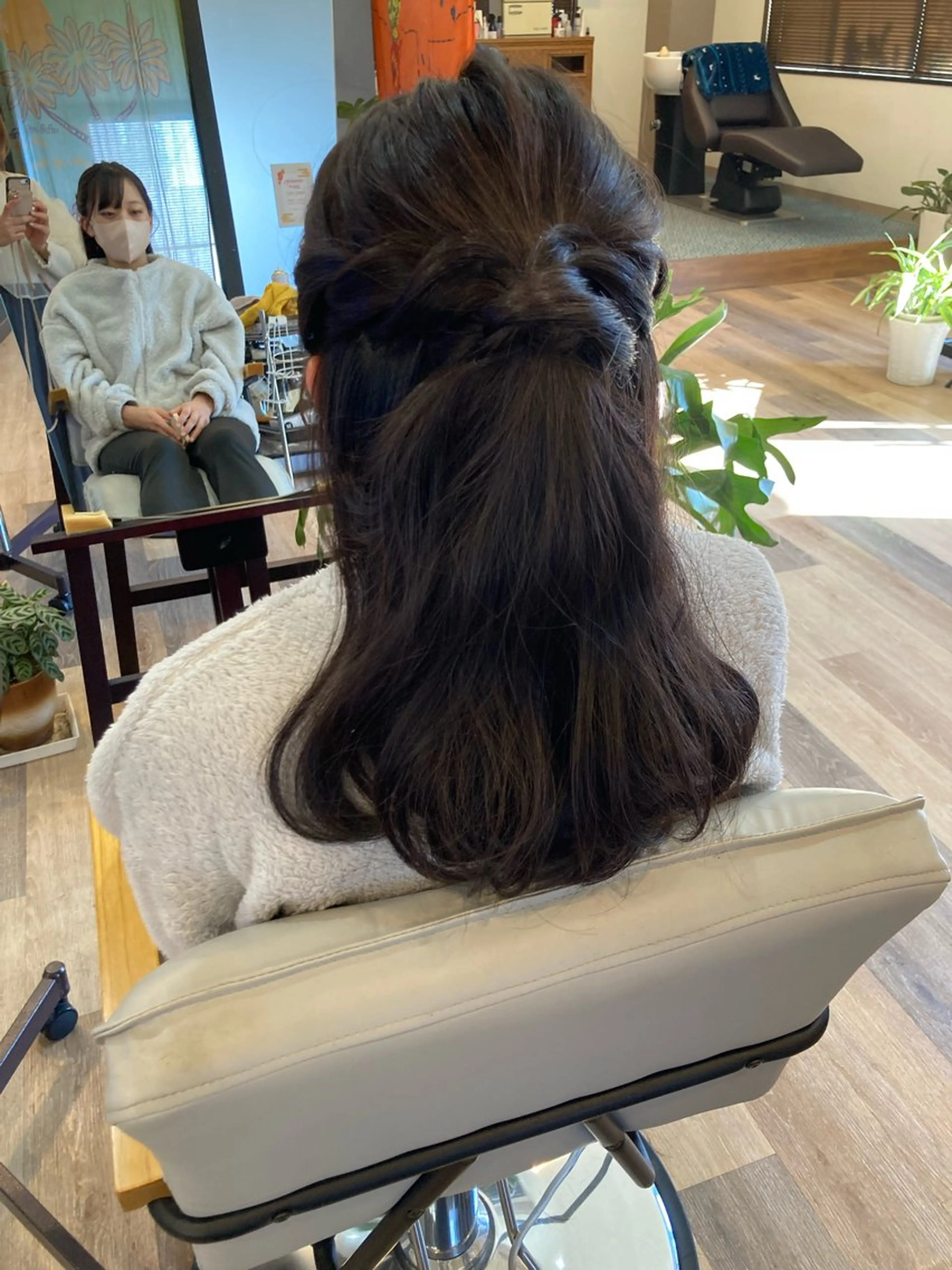 ロング ヘアセット 中野 紹江のマツエク・マツパデザイン