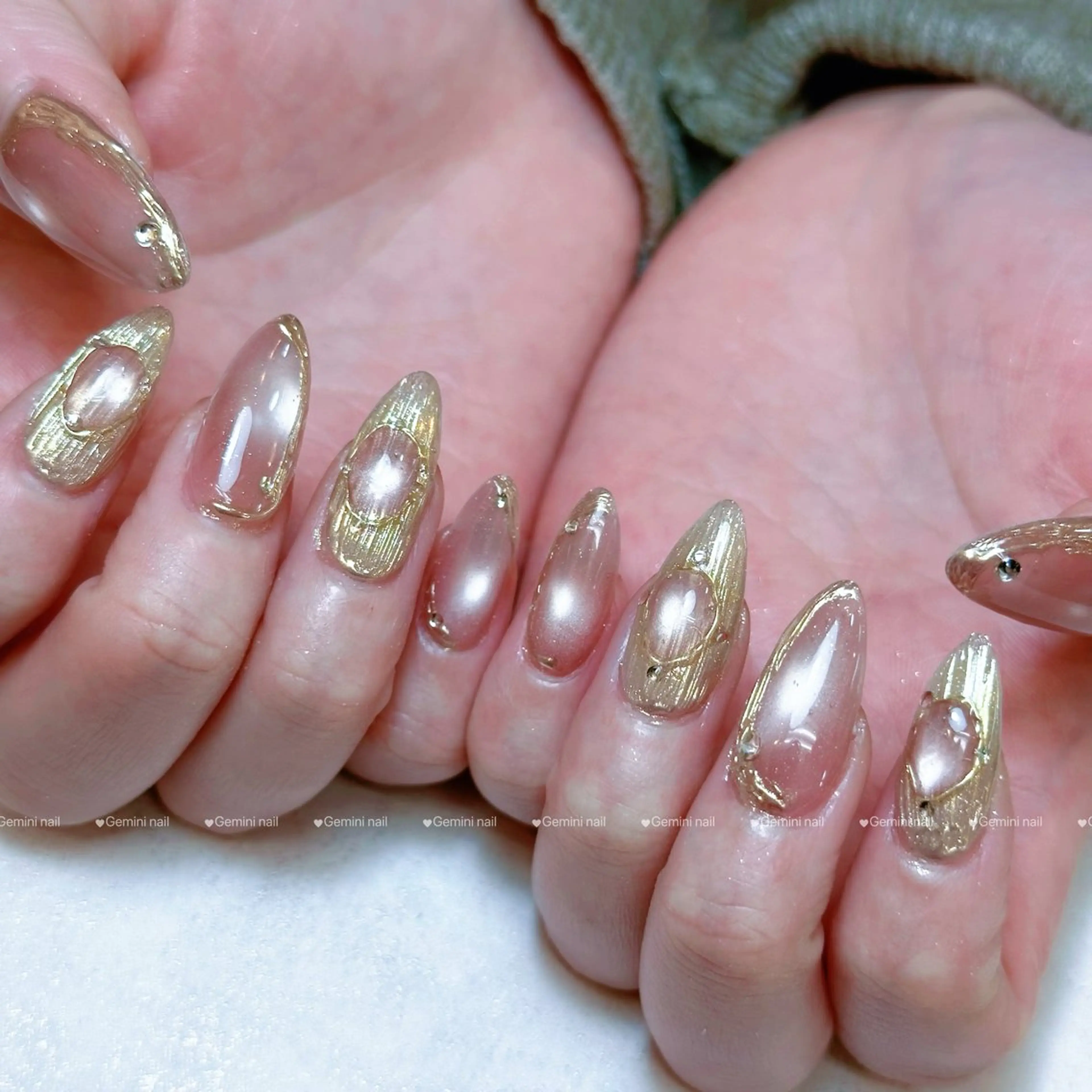 ネイル ハンドネイル Gemini nailのネイルデザイン