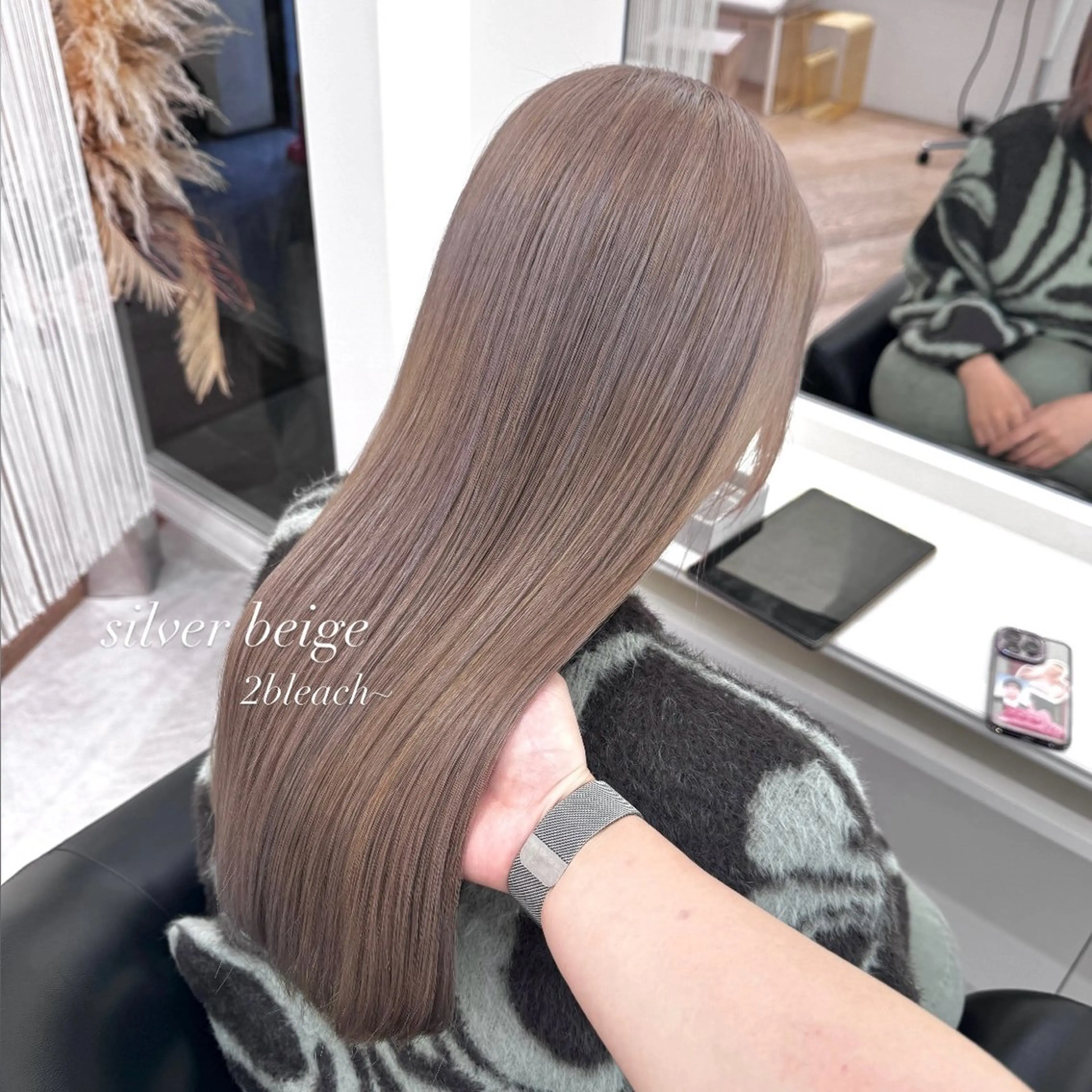 ロング ヘアカラー Parve Mix / 根本 梨湖🫧のヘアスタイル