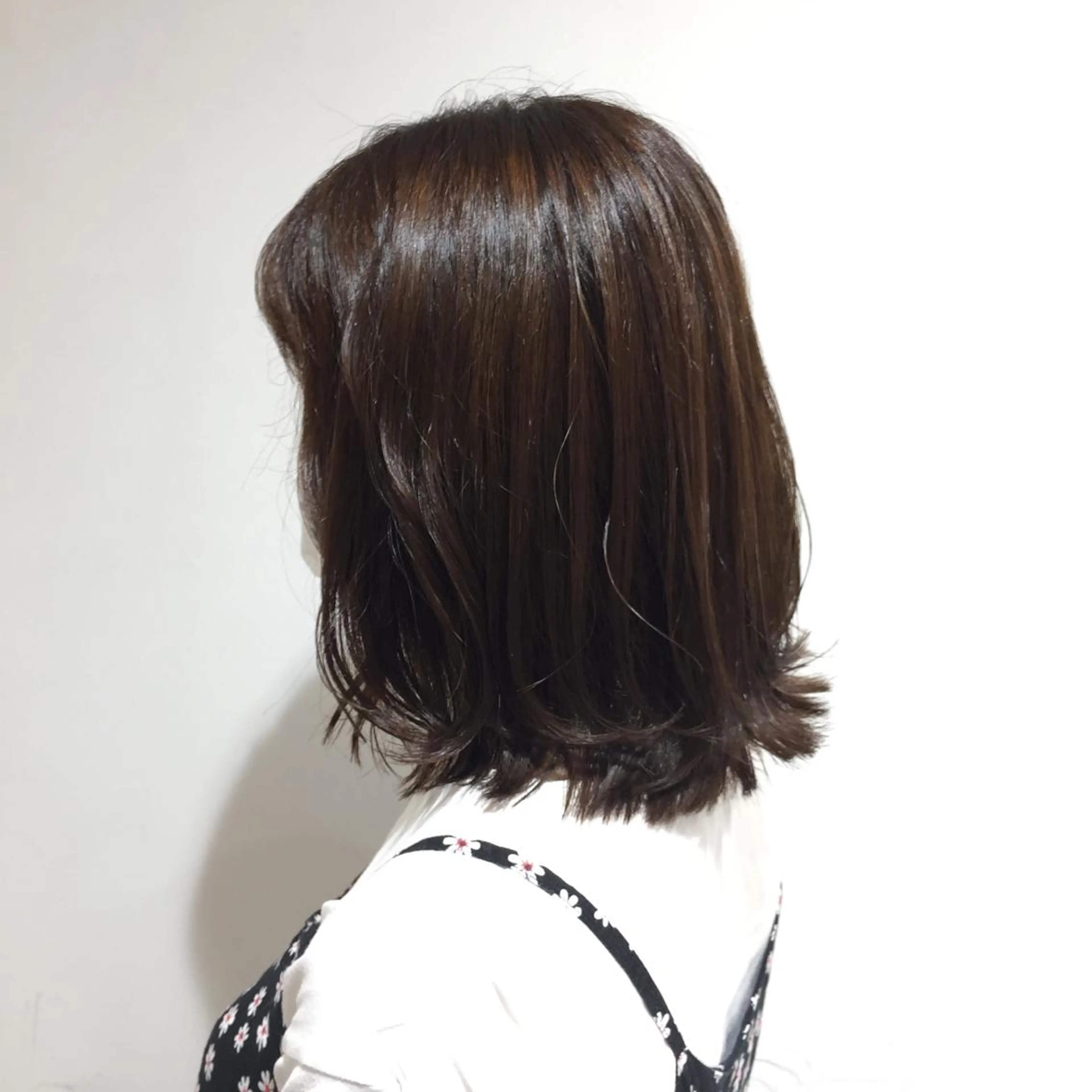 ミディアム カラー ベージュカラー ブラウンカラー 髪質改善カラー/大竹 穂香🦉のヘアスタイル