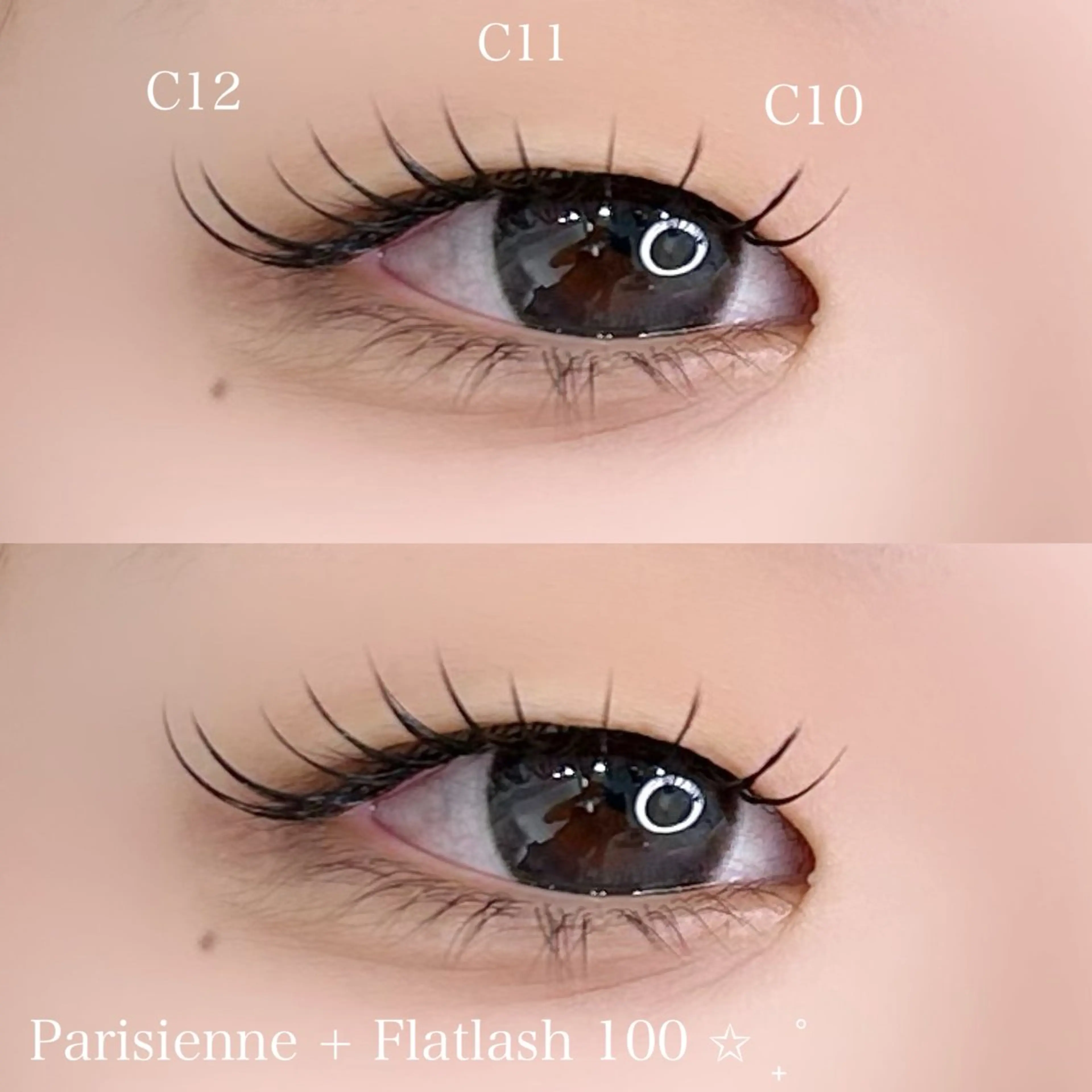 マツエク・マツパ mila ★彡hinaのマツエク・マツパデザイン