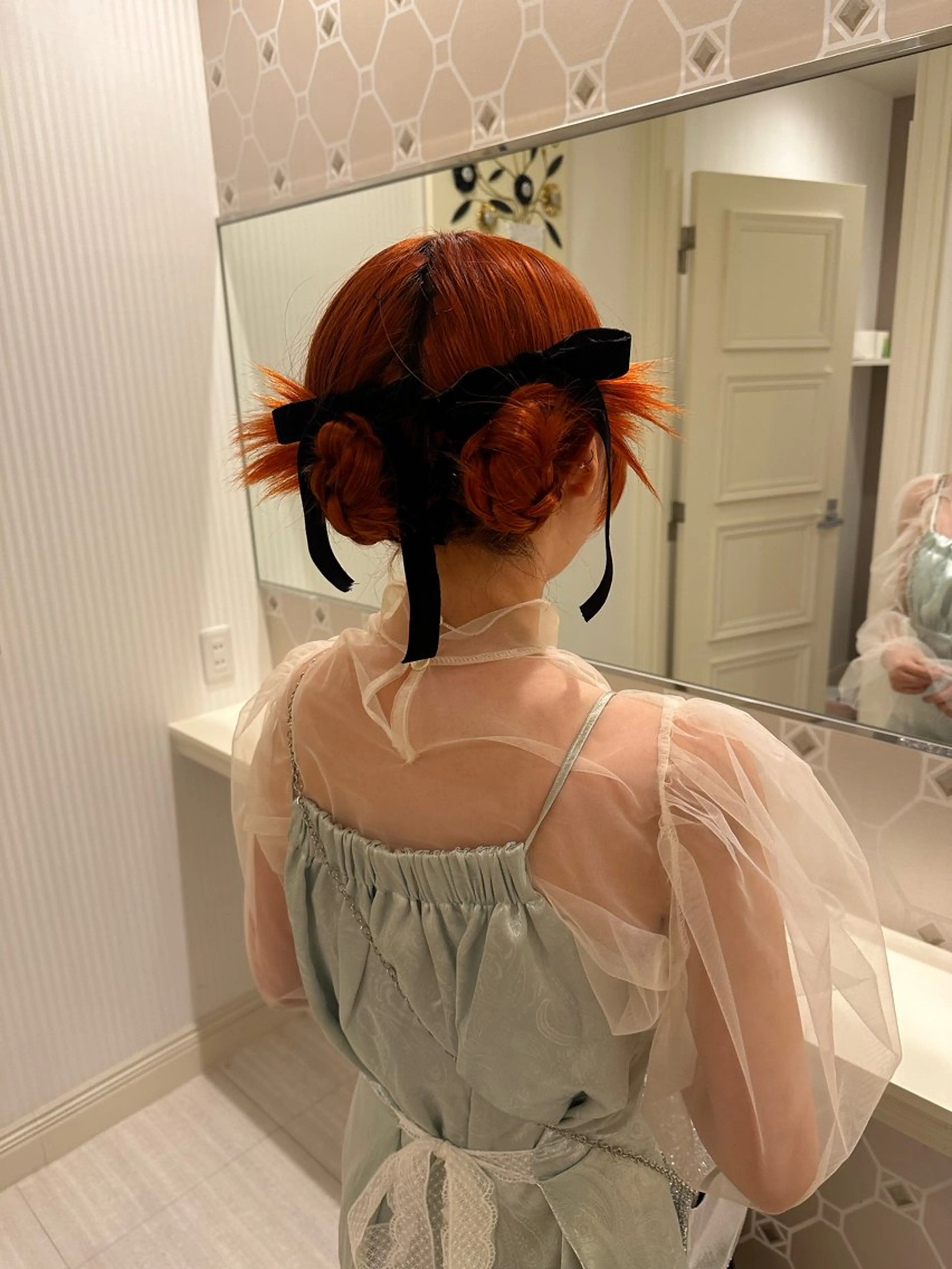 ヘアアレンジ 大口 楓のヘアスタイル