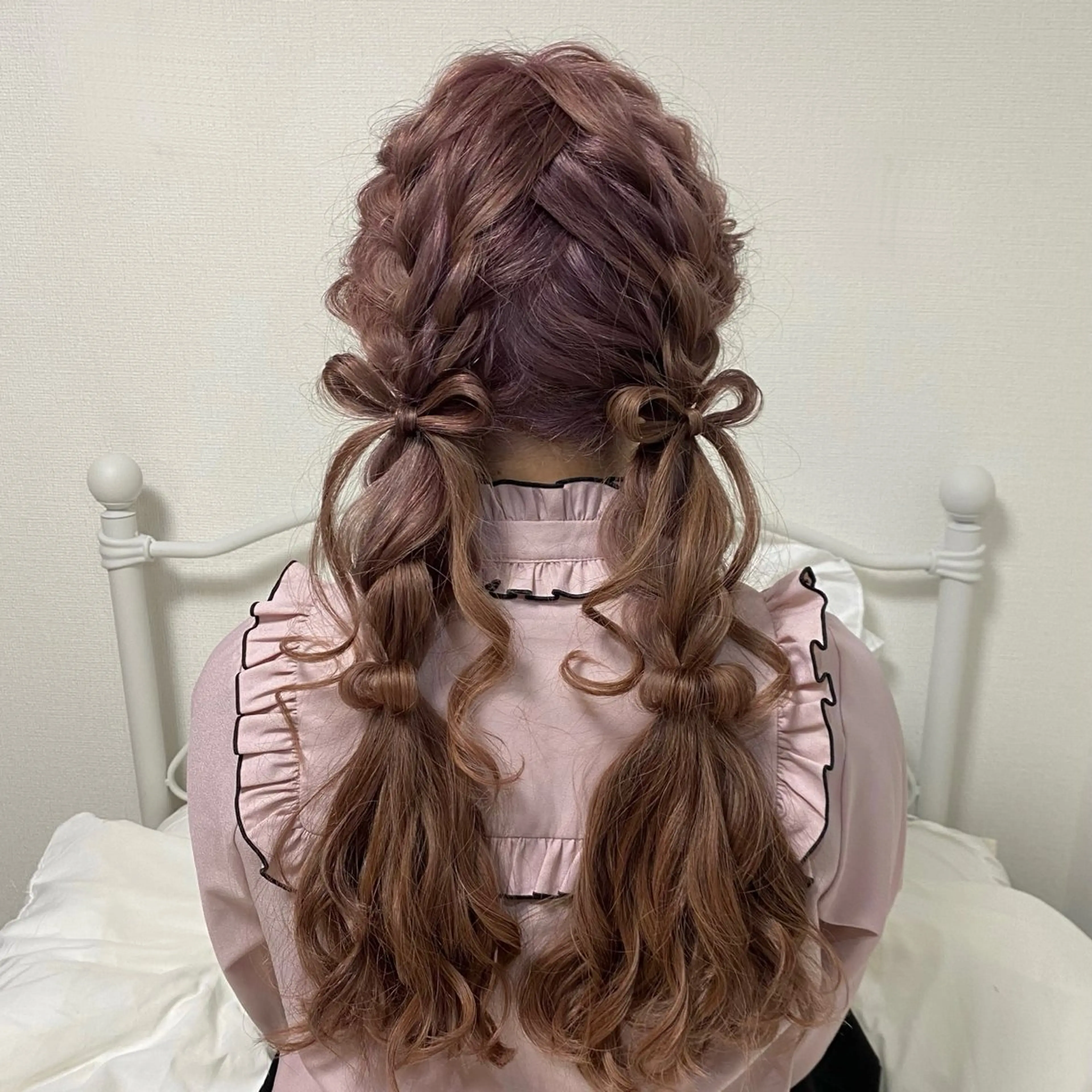 ロング ツインテール ヘアセット girly hair 💗SHINO💗のヘアスタイル