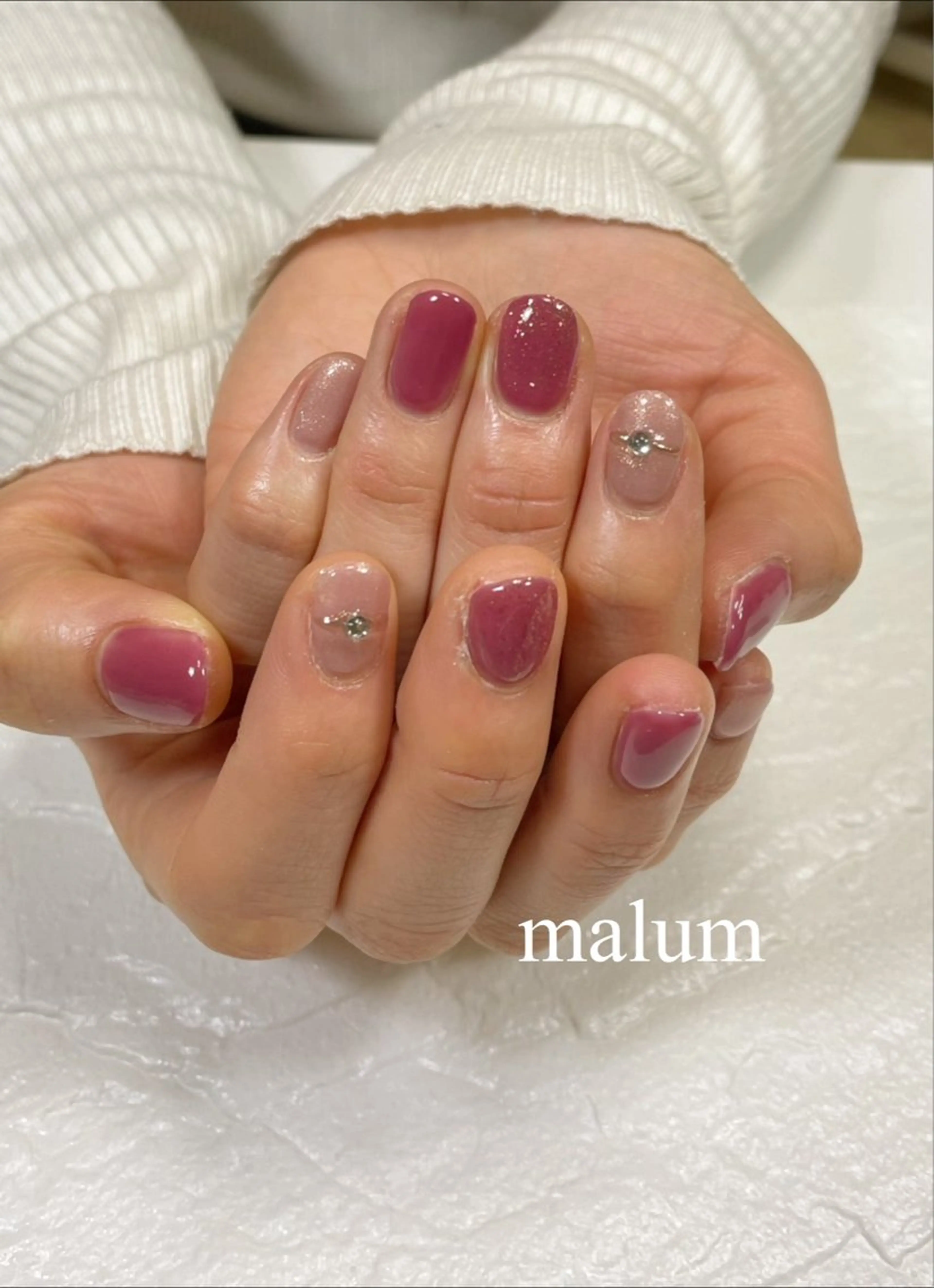 ネイル malum nailのネイルデザイン
