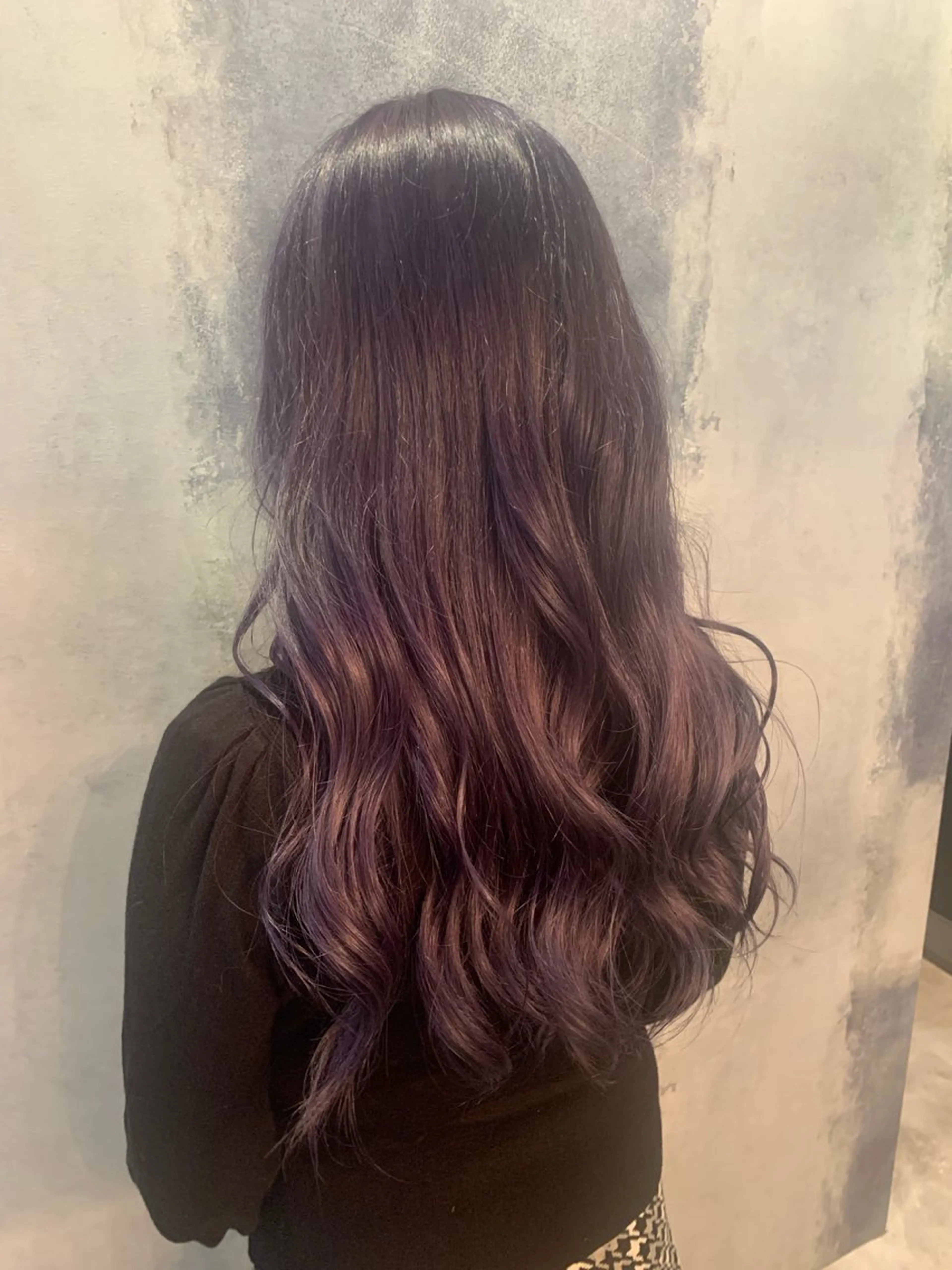 ロング ヘアカラー トリートメント LOARK HAIR 市川笑瑠のヘアスタイル