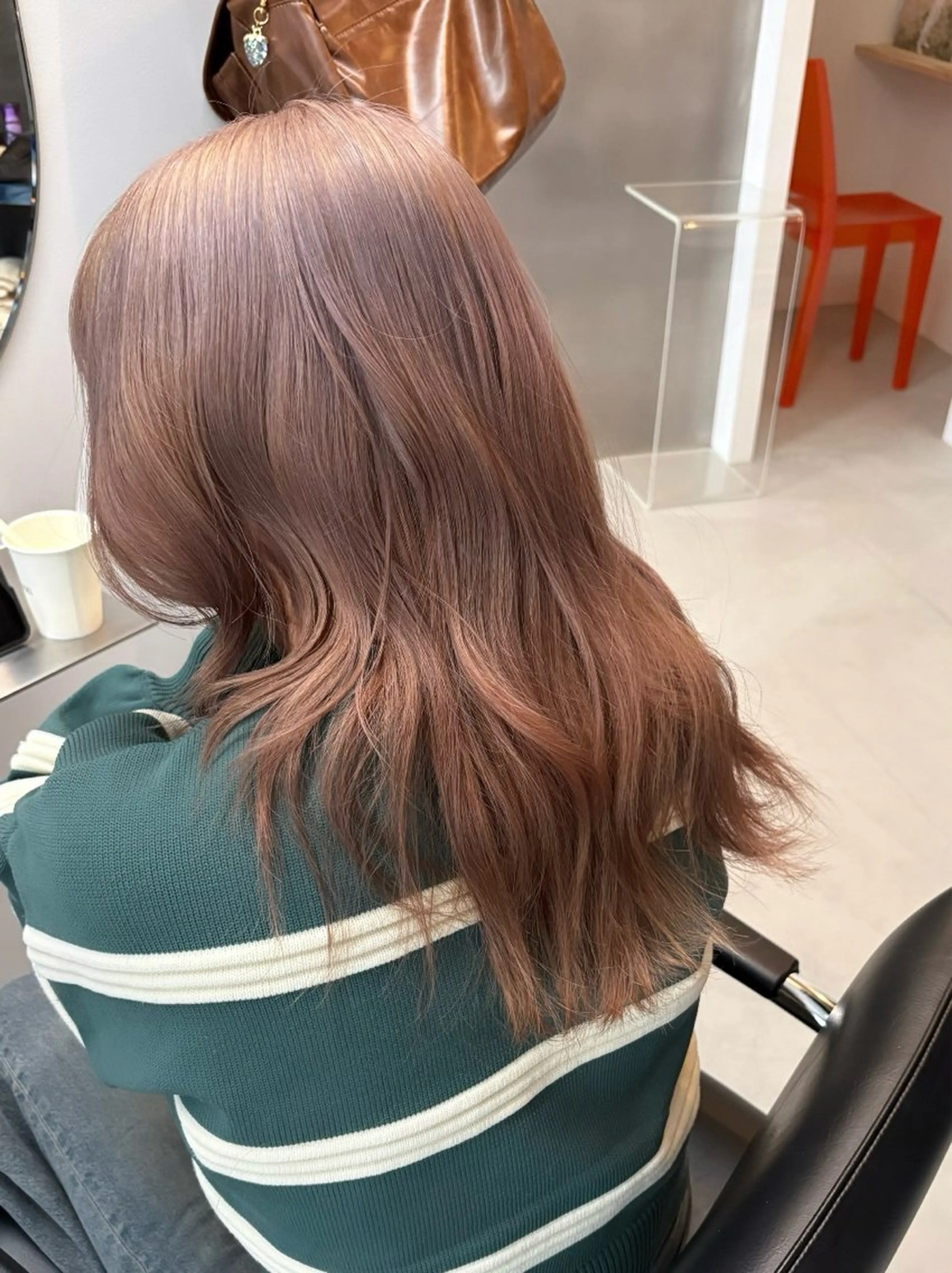 ロング カラー ブリーチ ハイトーンカラー ヘアカラー person♡kii マオのヘアスタイル