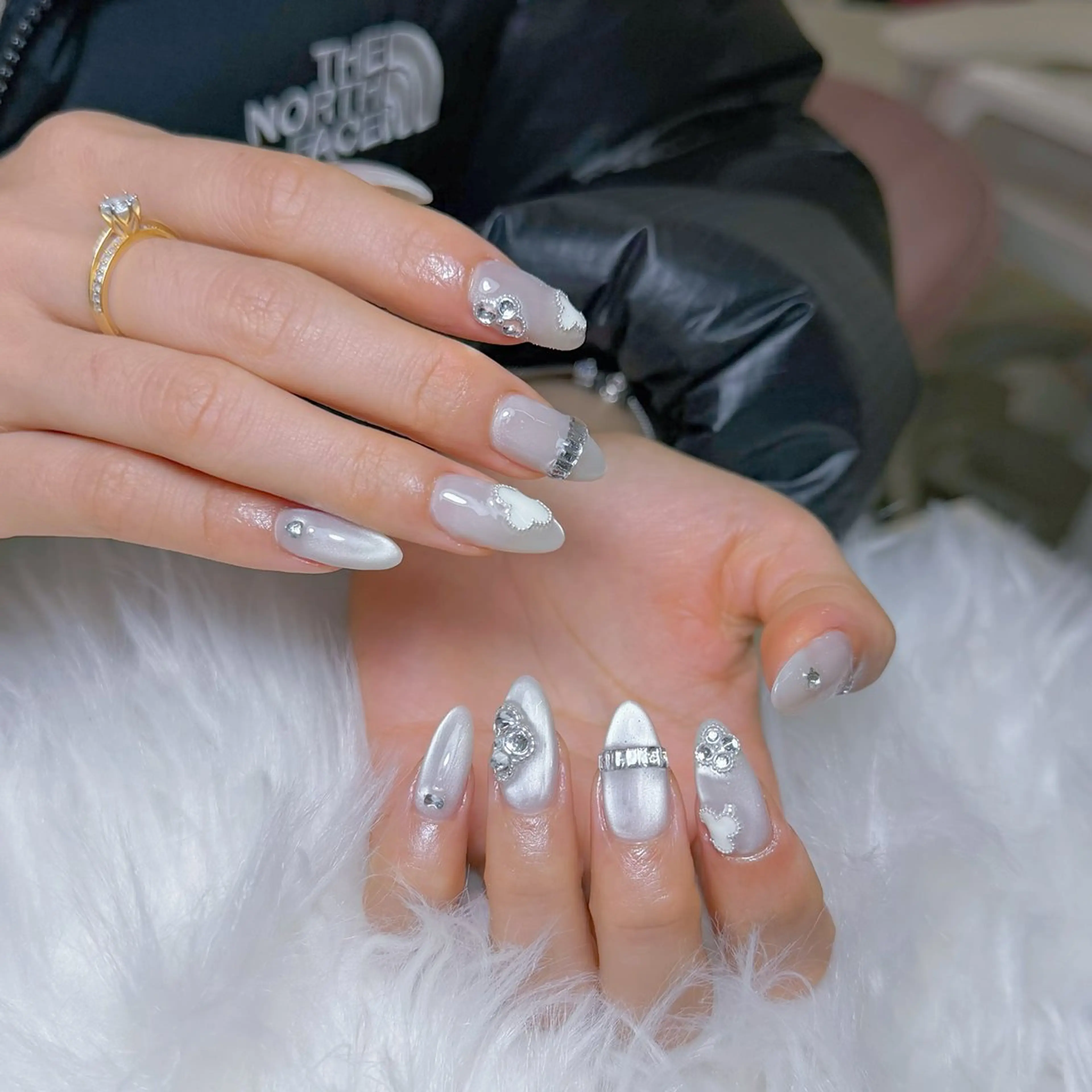 ネイル 韓国ネイル 持ち込み ニュアンスネイル ワンホンネイル AKIKO NAILのネイルデザイン