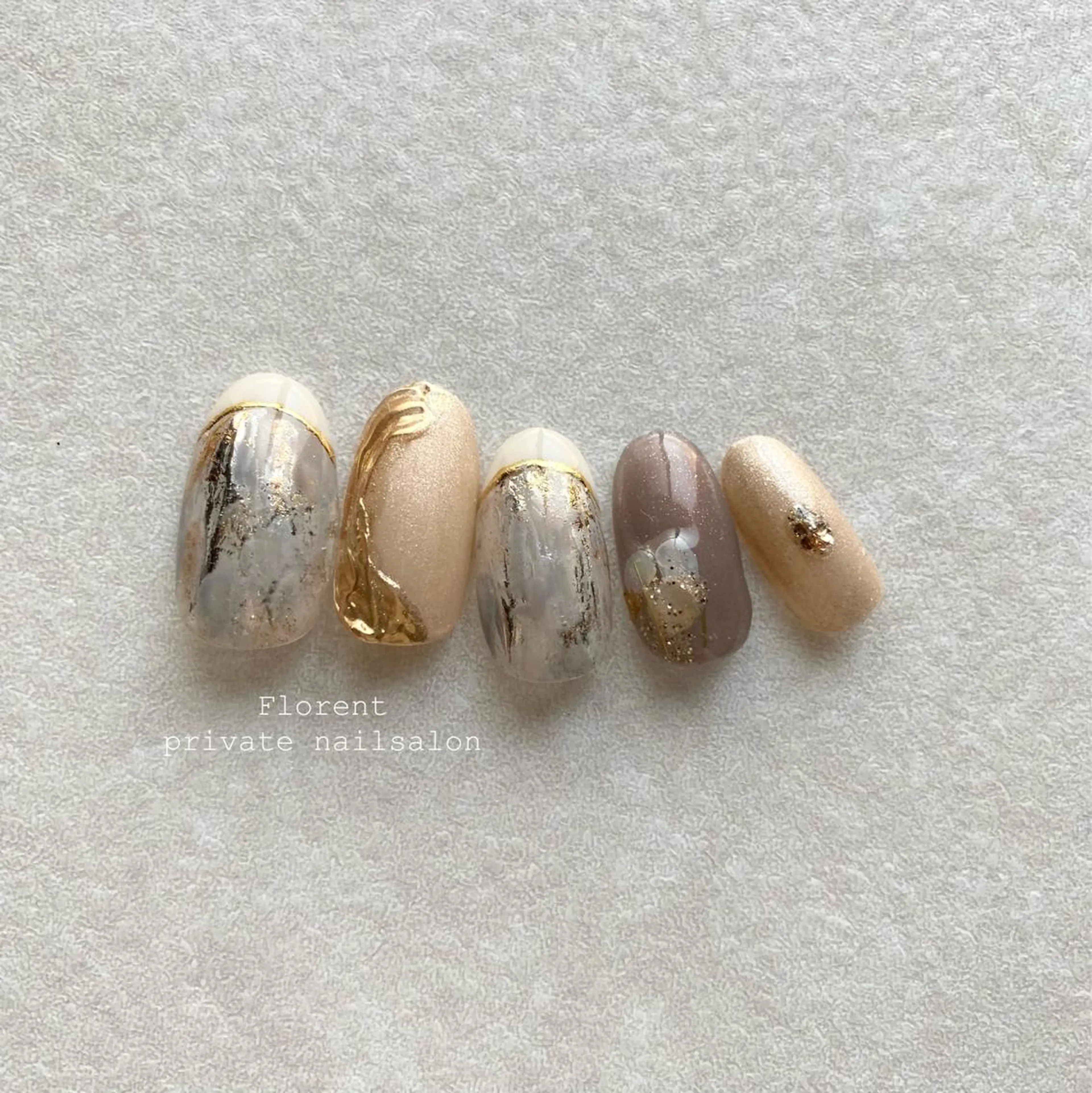 ネイル ハンドネイル florent nailのネイルデザイン