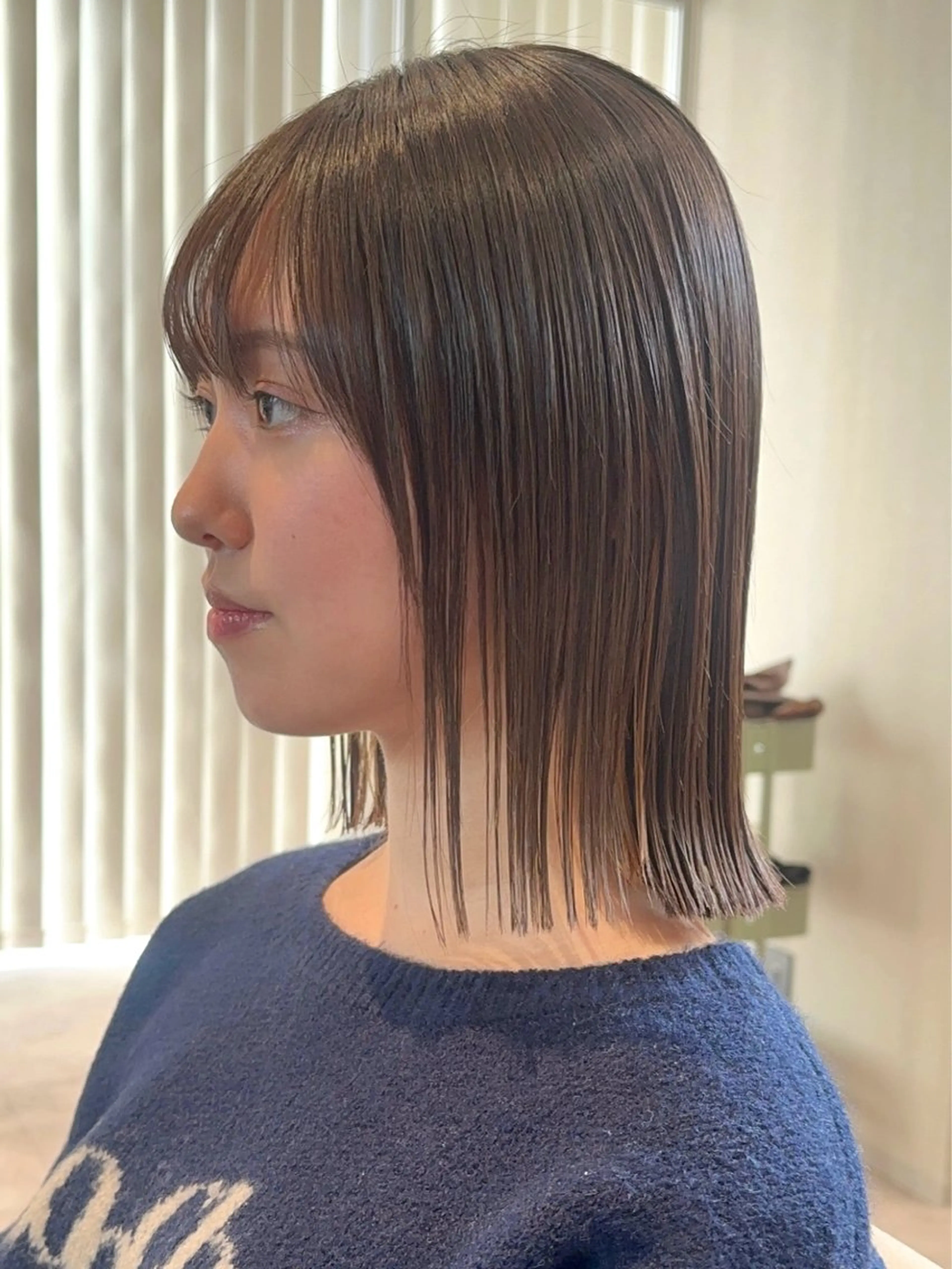 ショート カラー カット ヘアカラー トリートメント 👑ショート/ボブ /銀座/ニシオカ👑のヘアスタイル