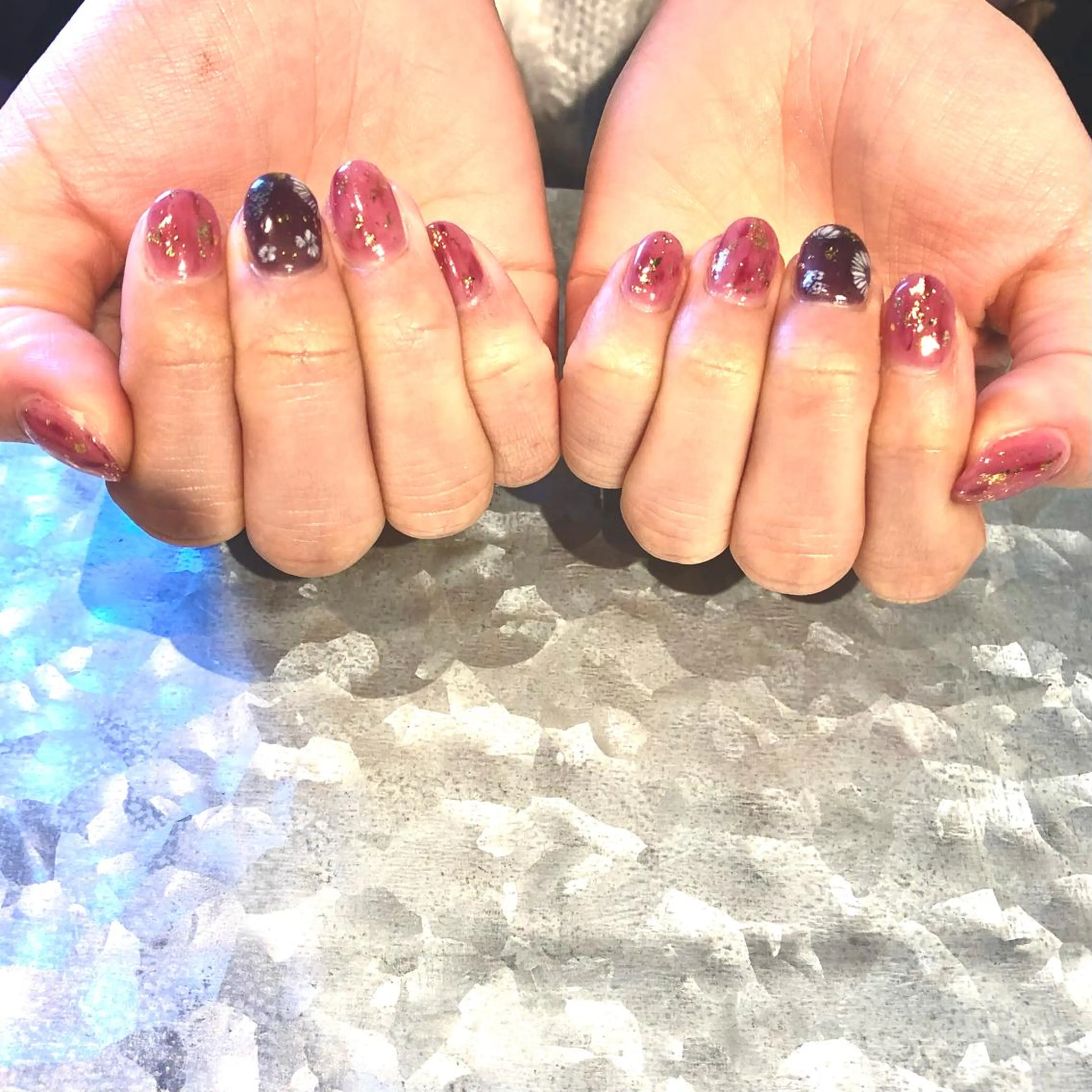 ネイル フラワーネイル TRAM-nail moriizumiのネイルデザイン