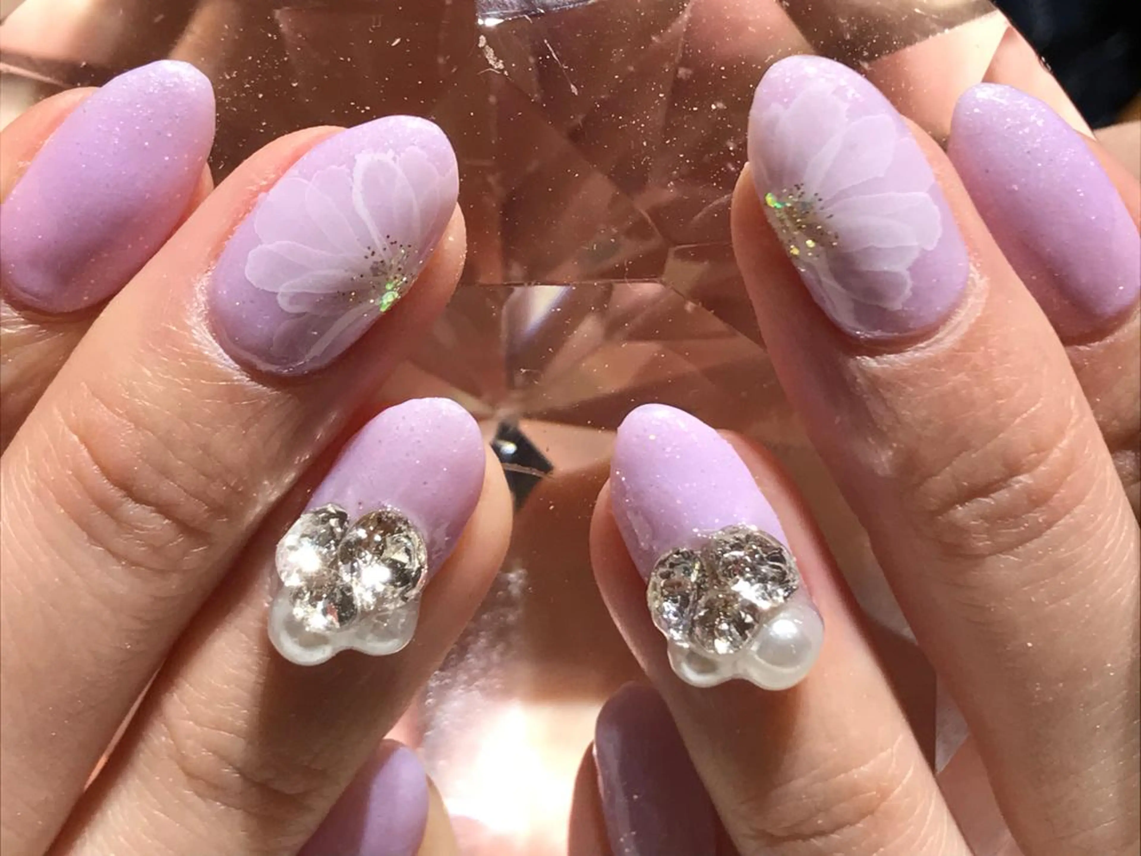 ネイル フラワーネイル YUN 💅のネイルデザイン